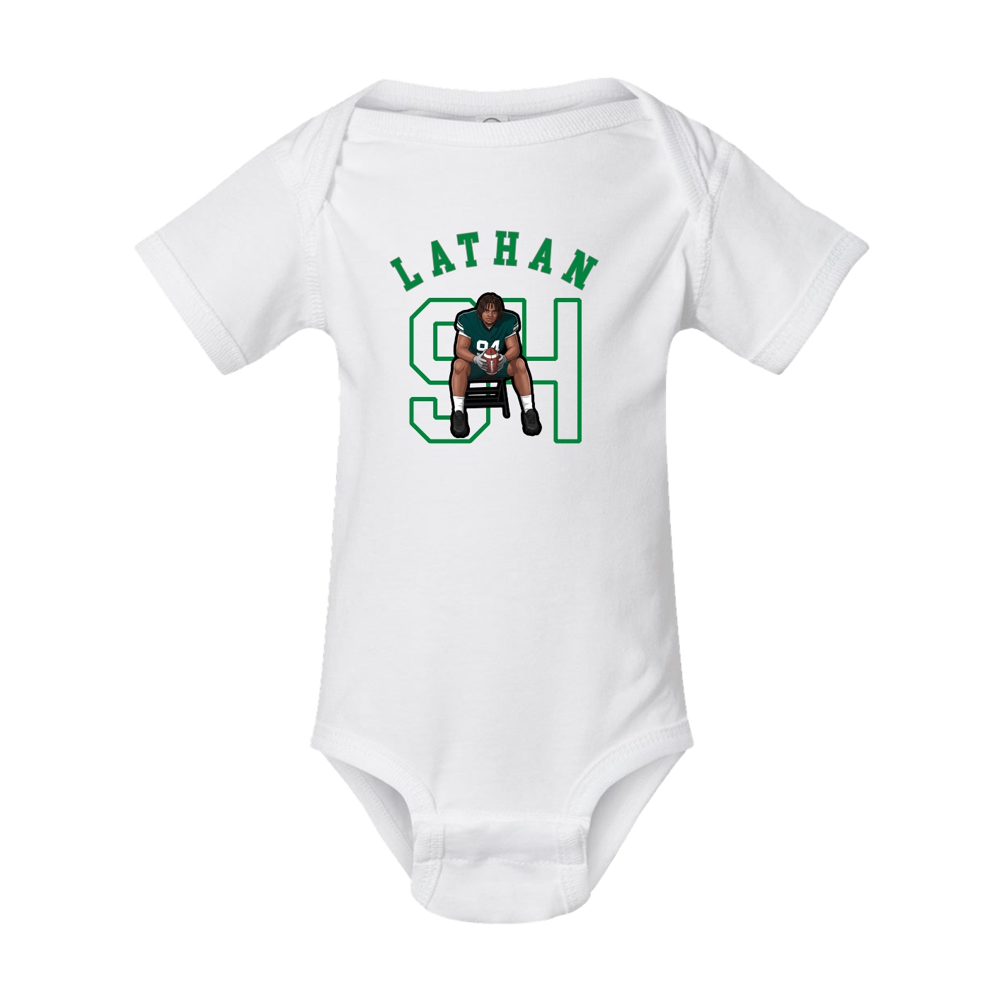 Baby Onesie — Shirsey Arch in White