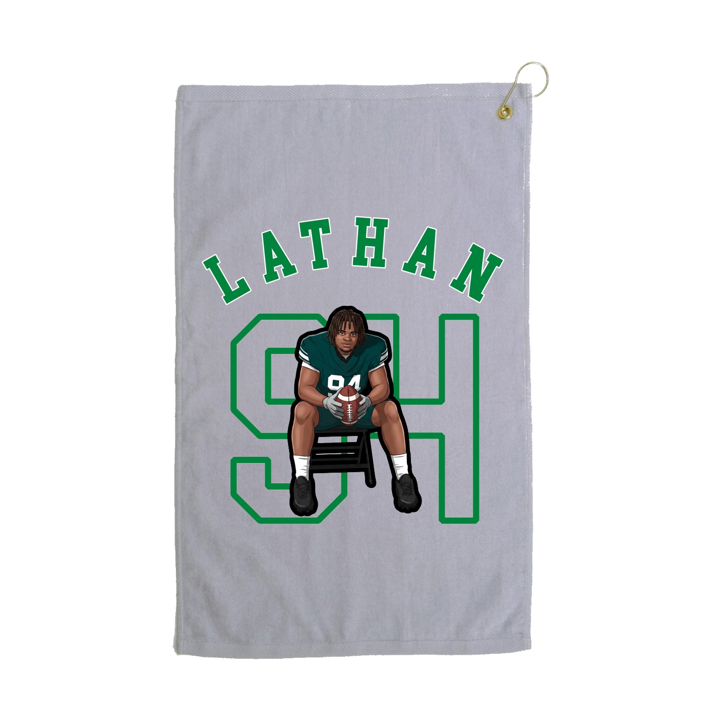 Golf Towel — Shirsey Arch in Grey