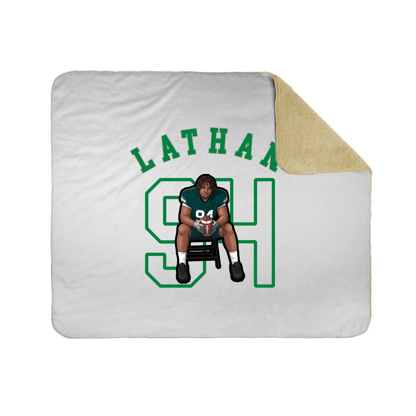 Throw Blanket — Shirsey Arch in White