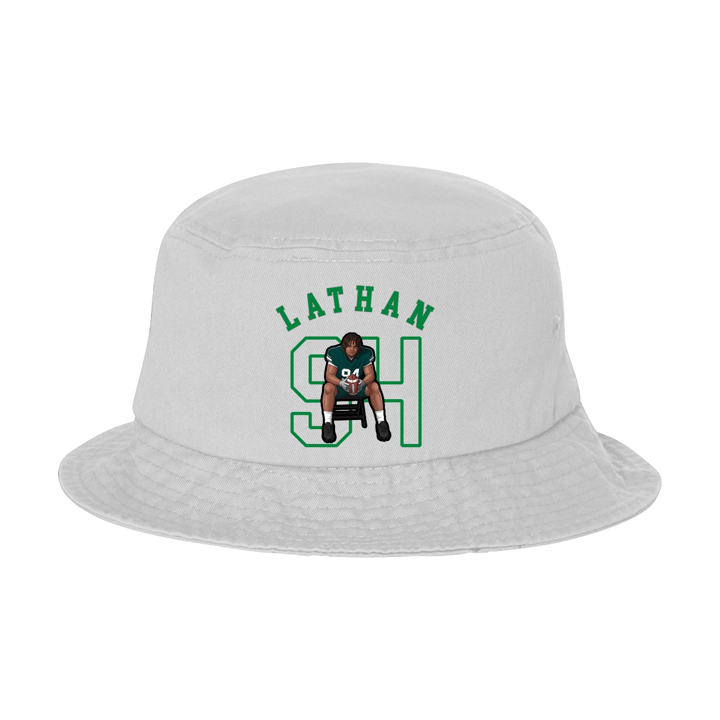 Bucket Cap — Shirsey Arch in White