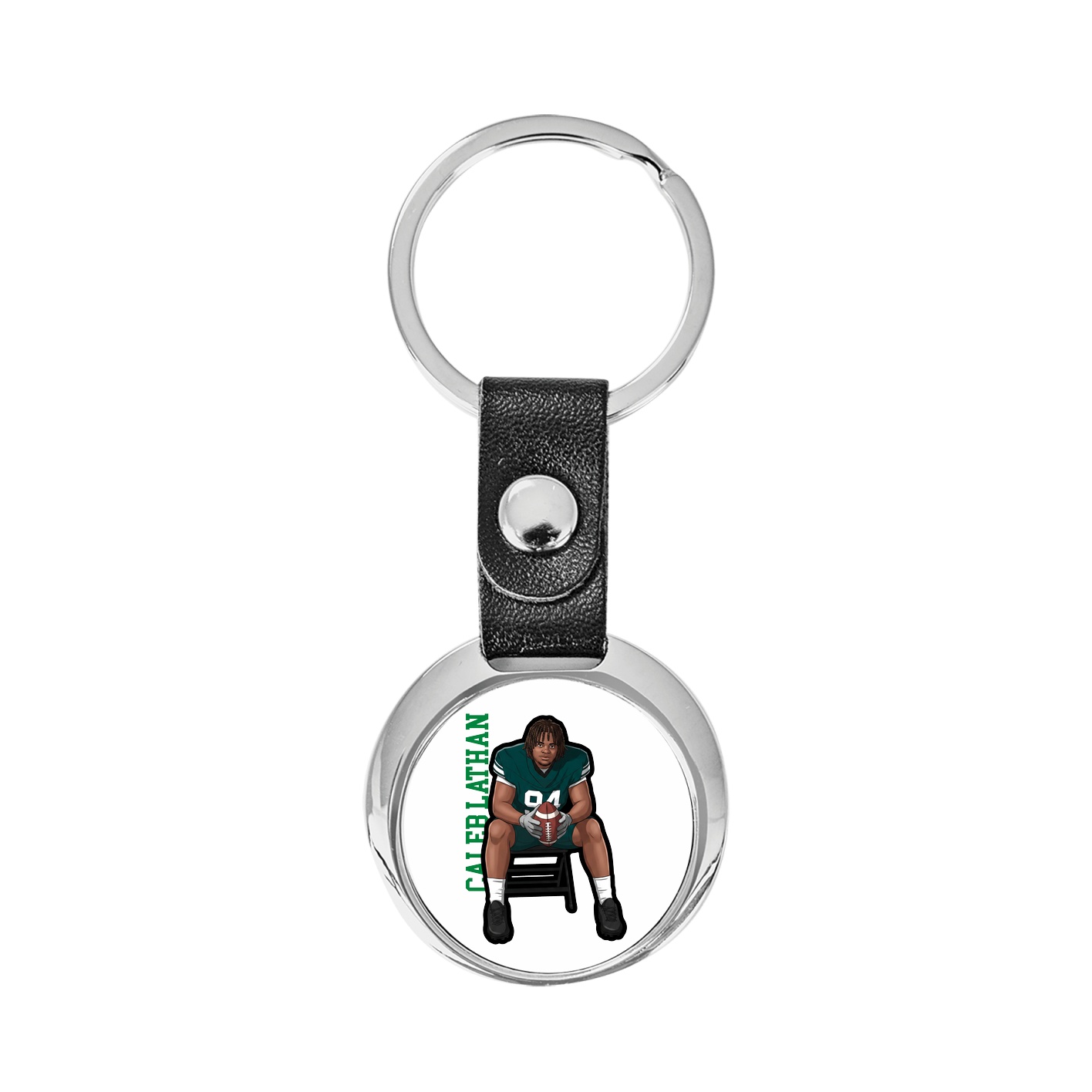 Key Chain — Name Vertical in Classic