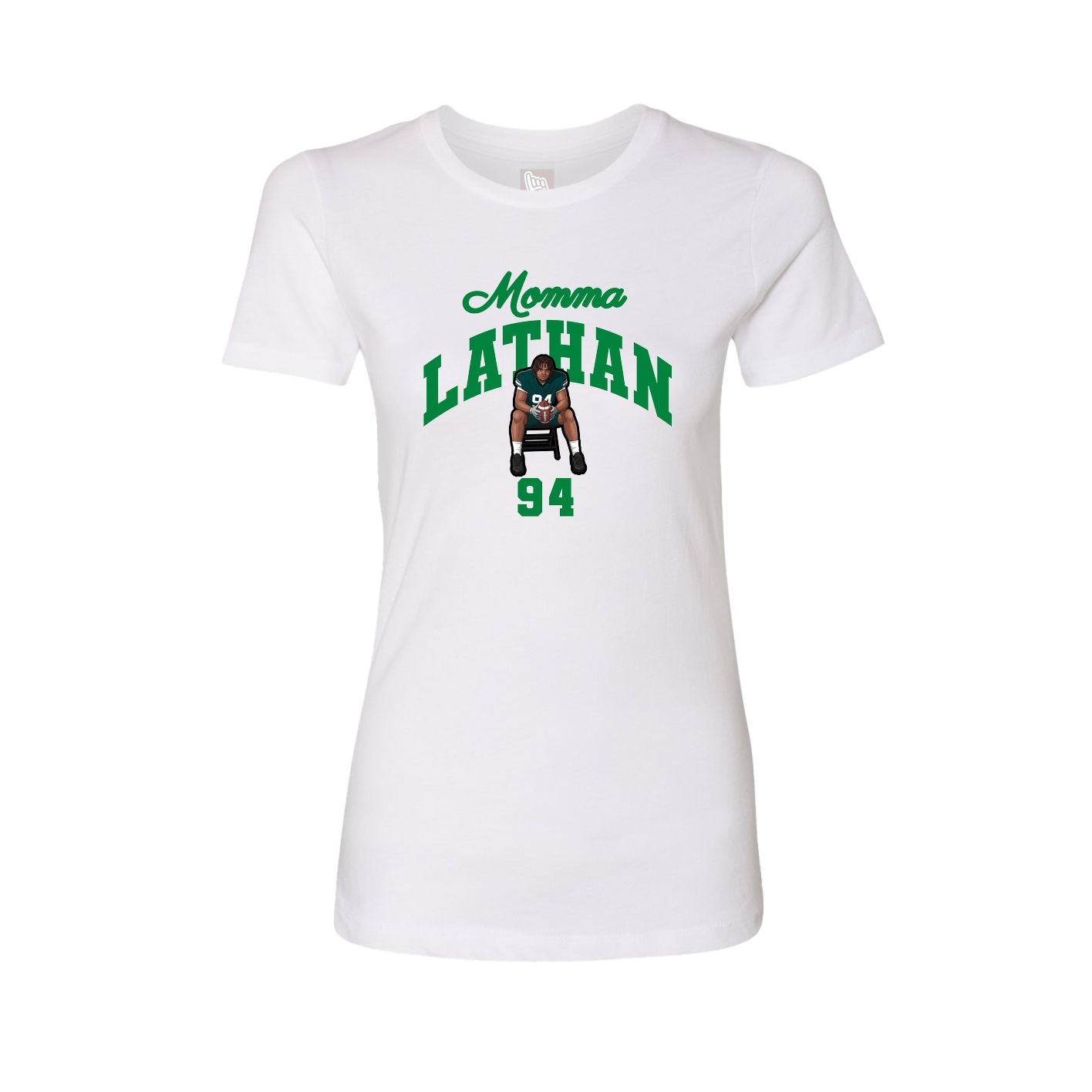 Womens Tee — Mothers Day Arch in White