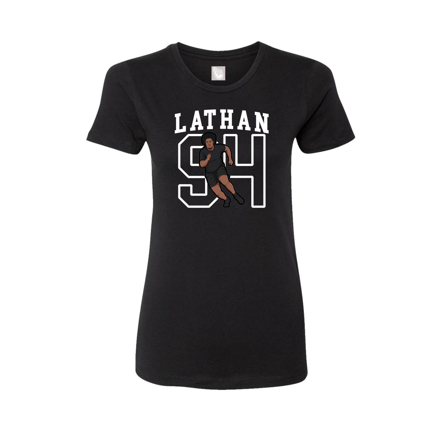 Fitted Women's Tee — Shirsey in Black