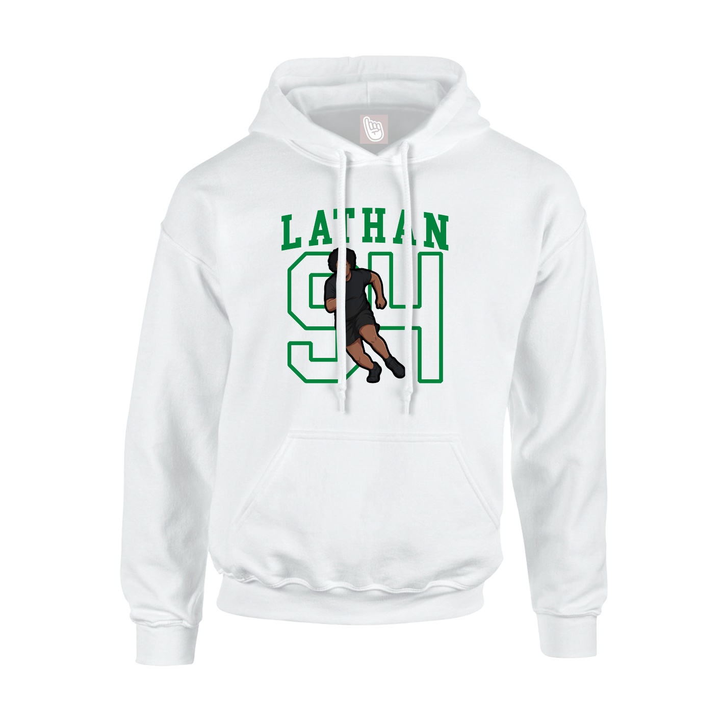 Youth Hoodie — Shirsey in White