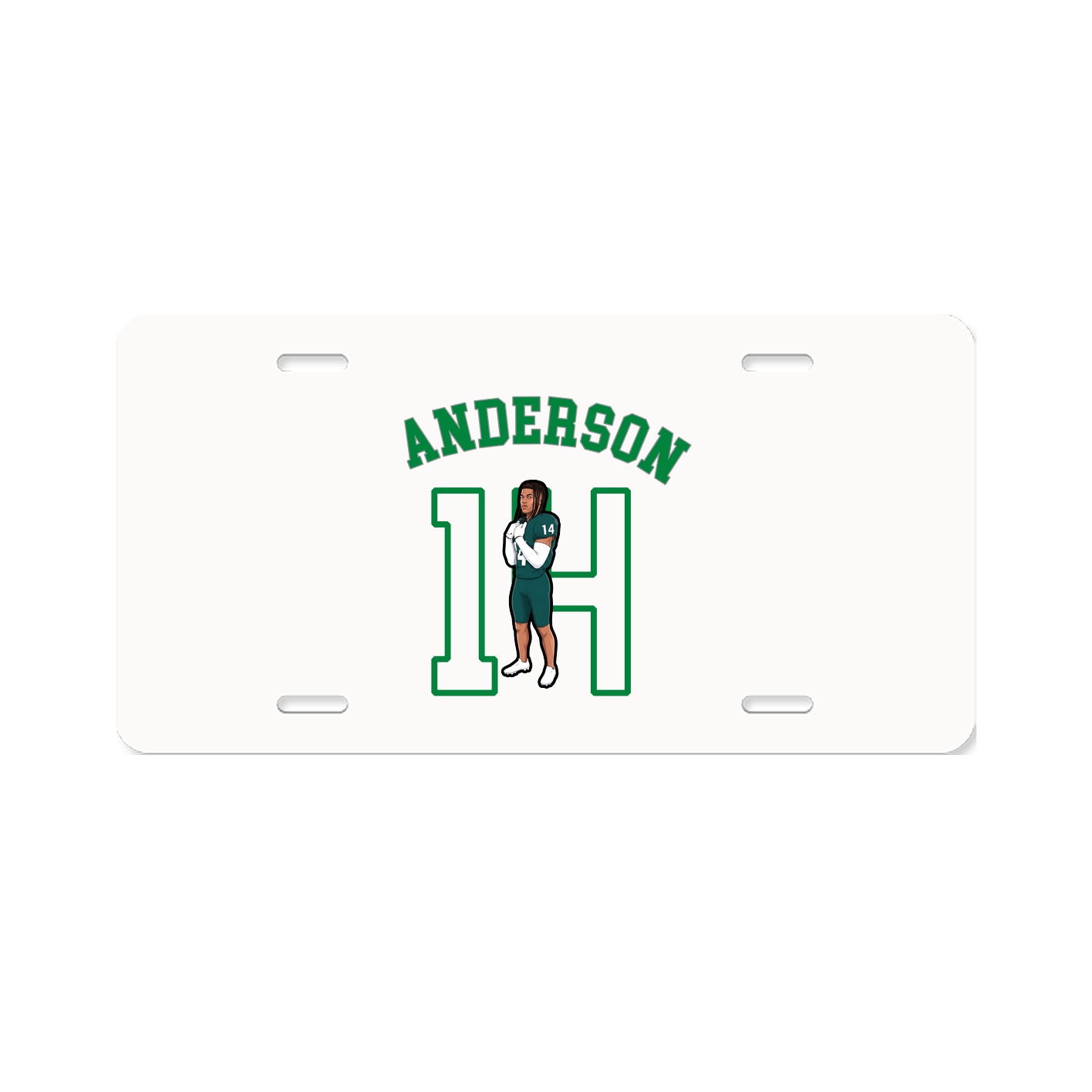 License Plate — Shirsey Arch in Classic