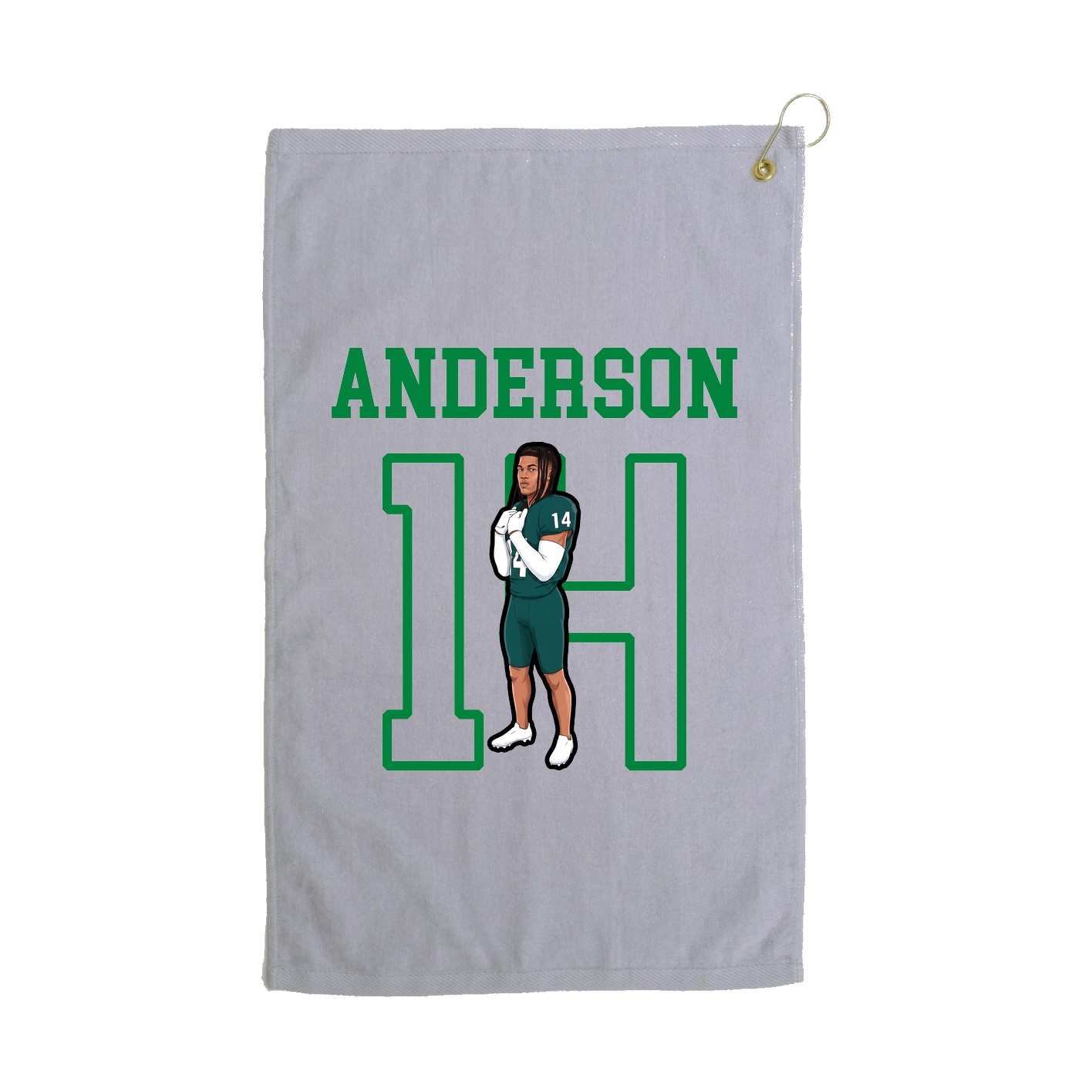 Golf Towel — Shirsey in Grey