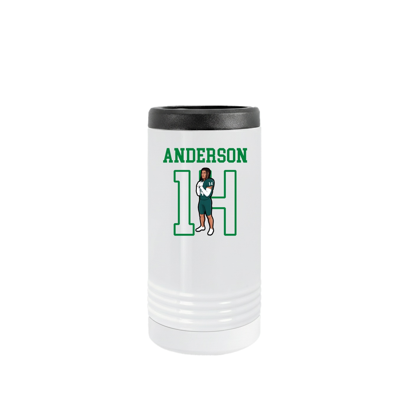 Slim Beverage Holder — Shirsey in White