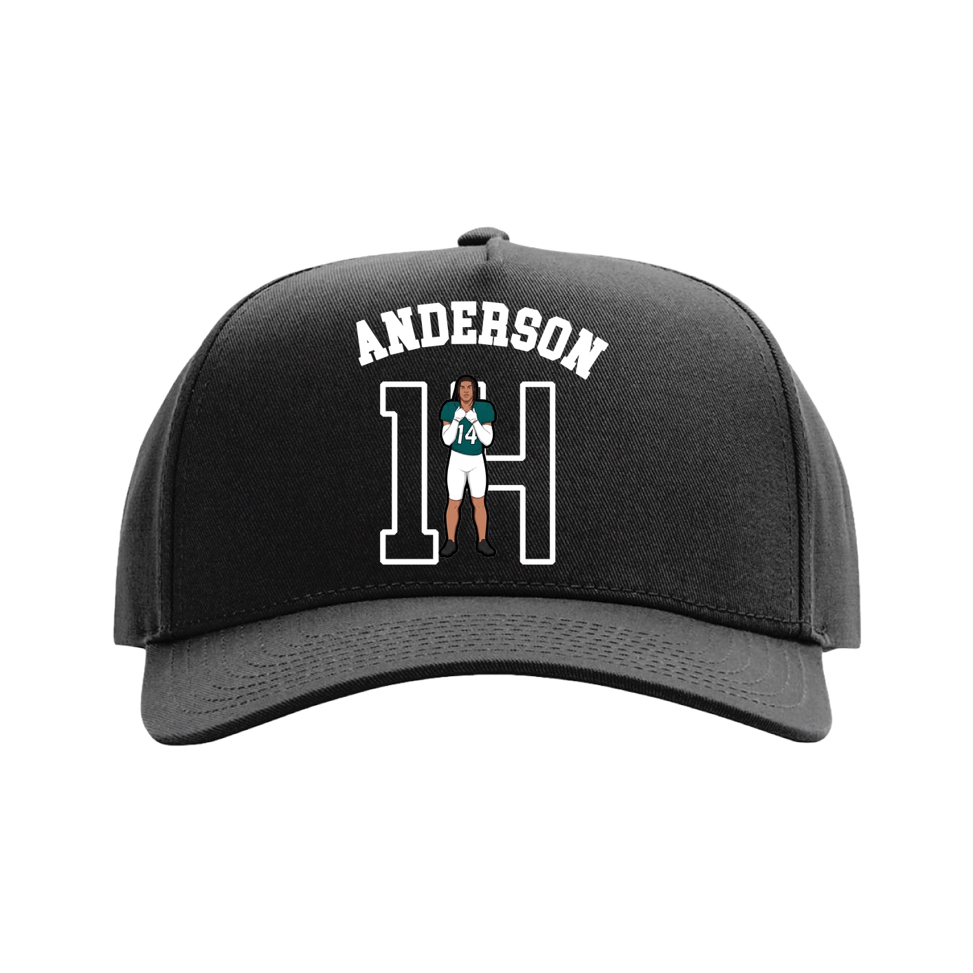 Full Fabric Five-Panel Champ Cap