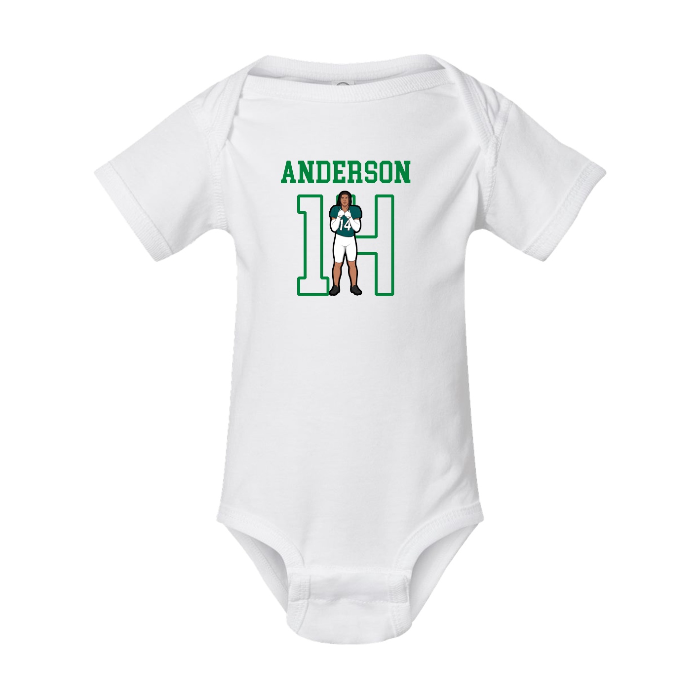 Baby Onesie — Shirsey in White