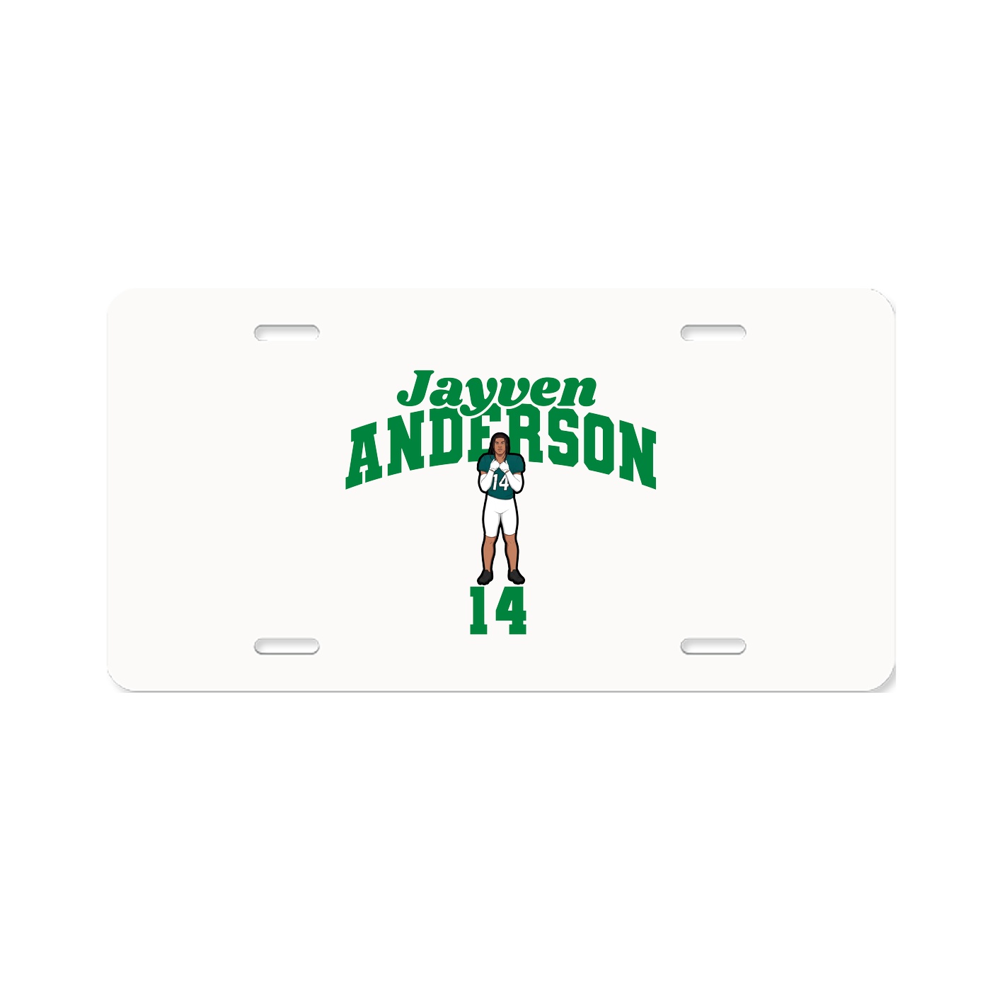 License Plate — Signature Arch in Classic