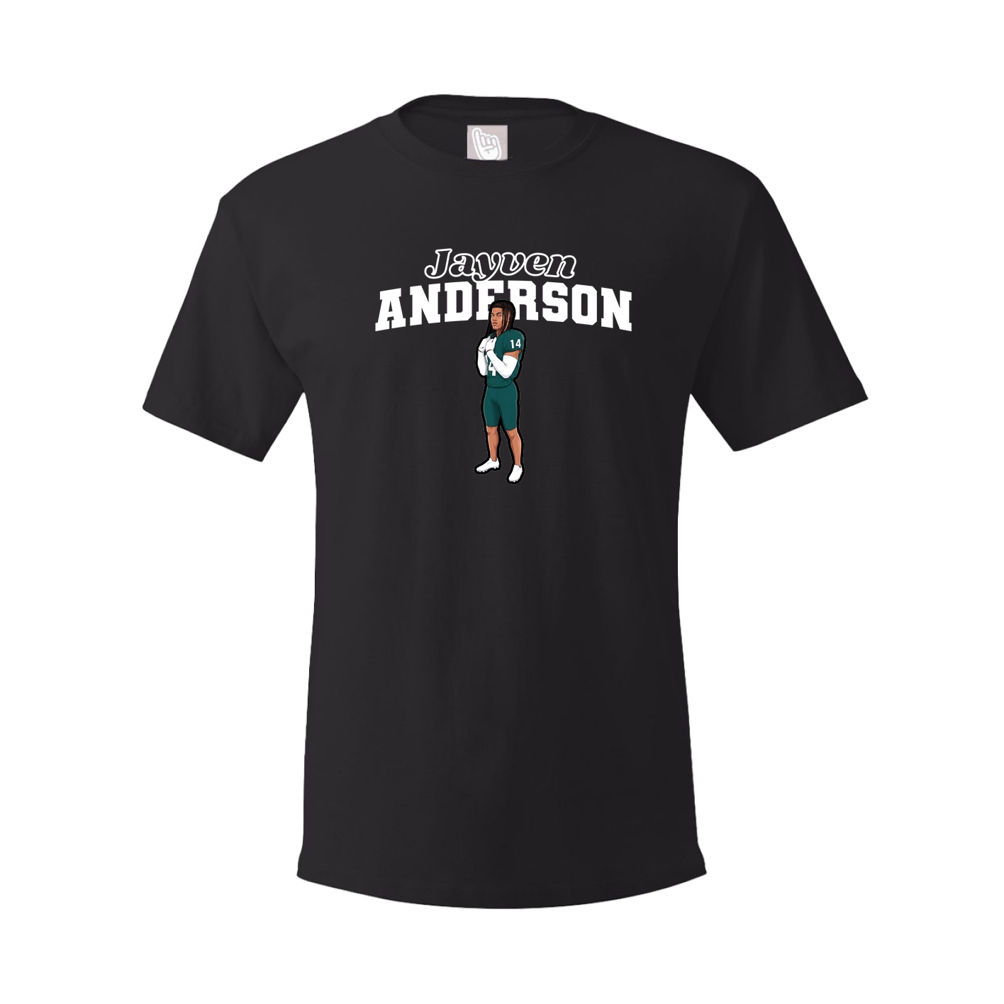 Tee — Name Arch in Black