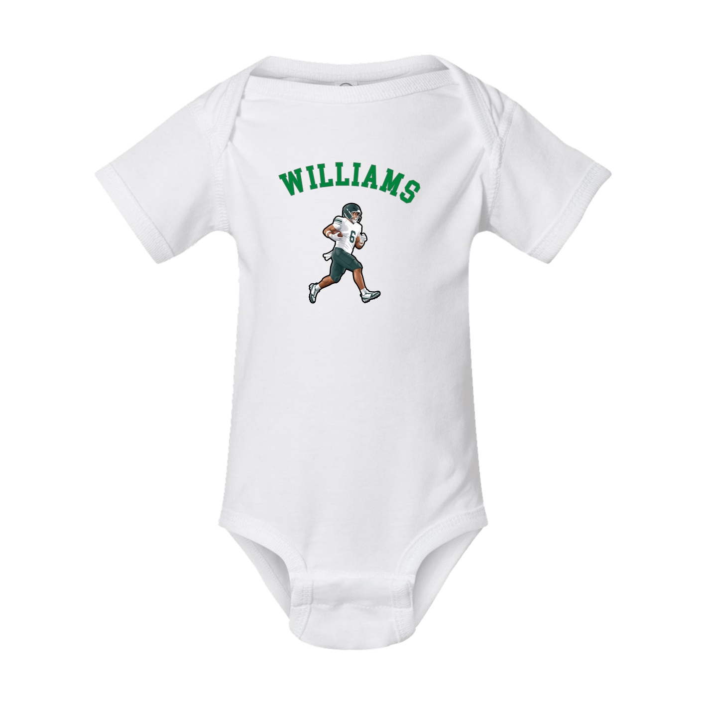Baby Onesie — Shirsey Arch in White