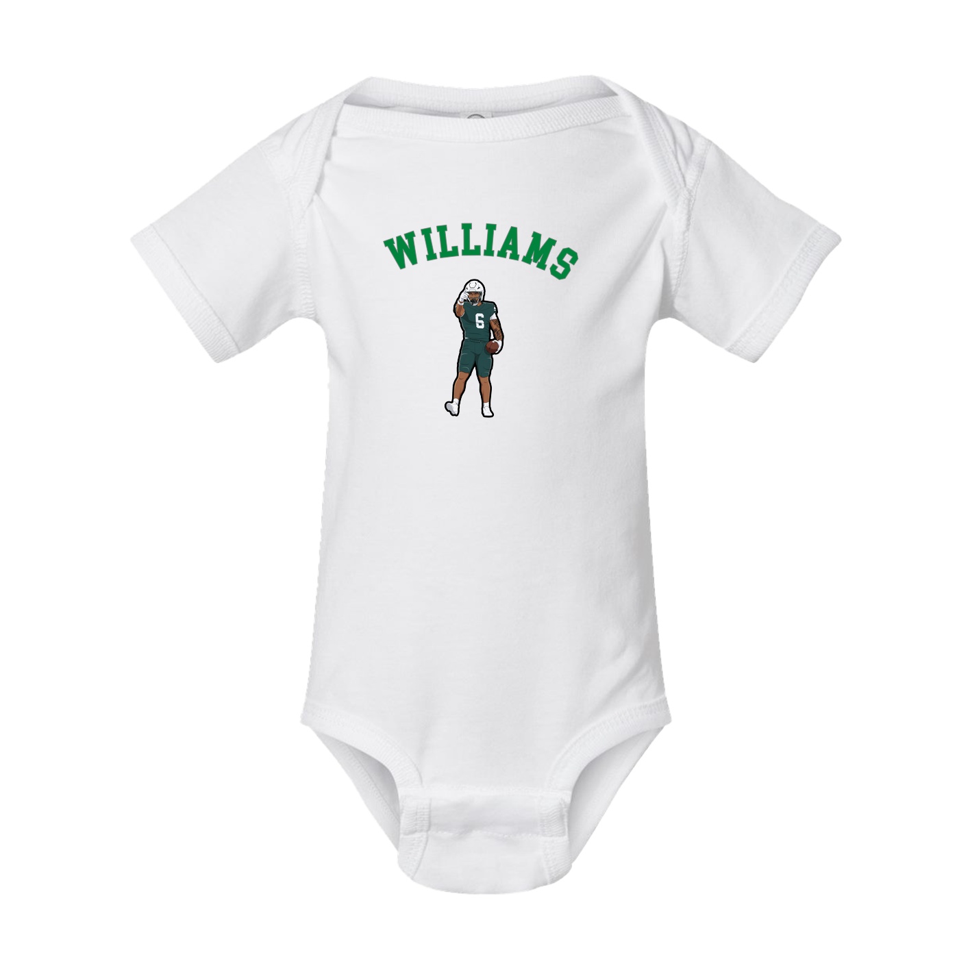 Baby Onesie — Shirsey Arch in White
