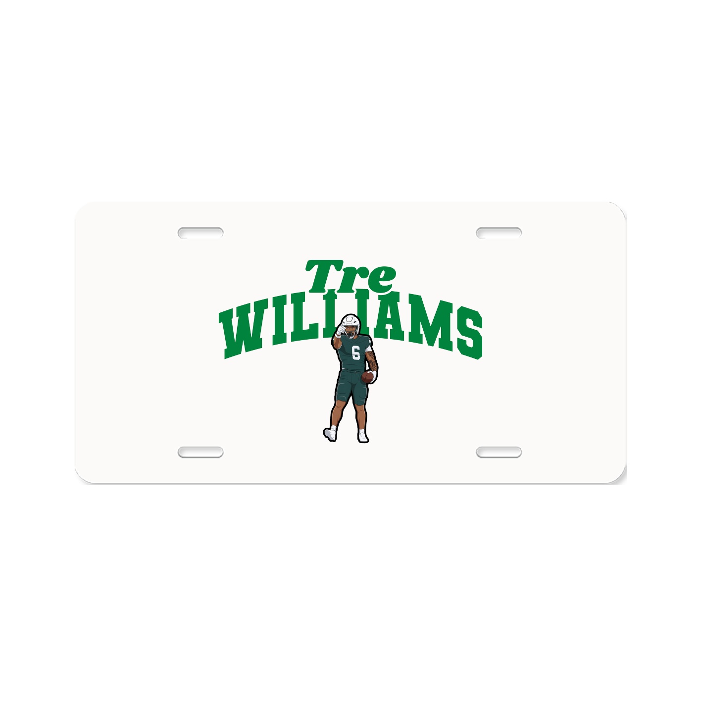 License Plate — Signature Arch in Classic