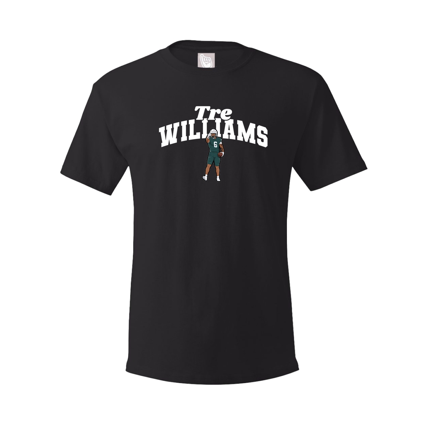 Youth Tee — Signature Arch in Black