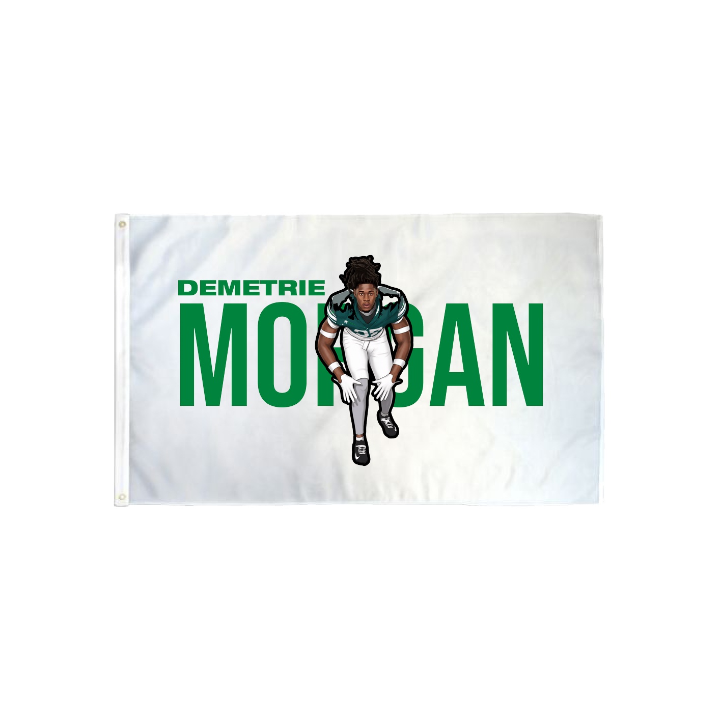 3x5 Flag — Player Name in Classic