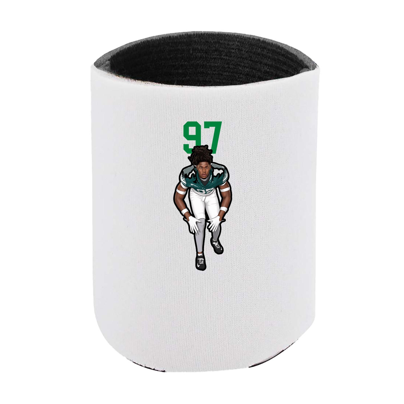 Can Holder — Number Top in White