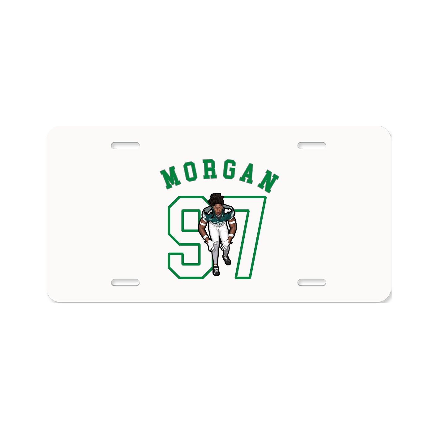 License Plate — Shirsey Arch in Classic