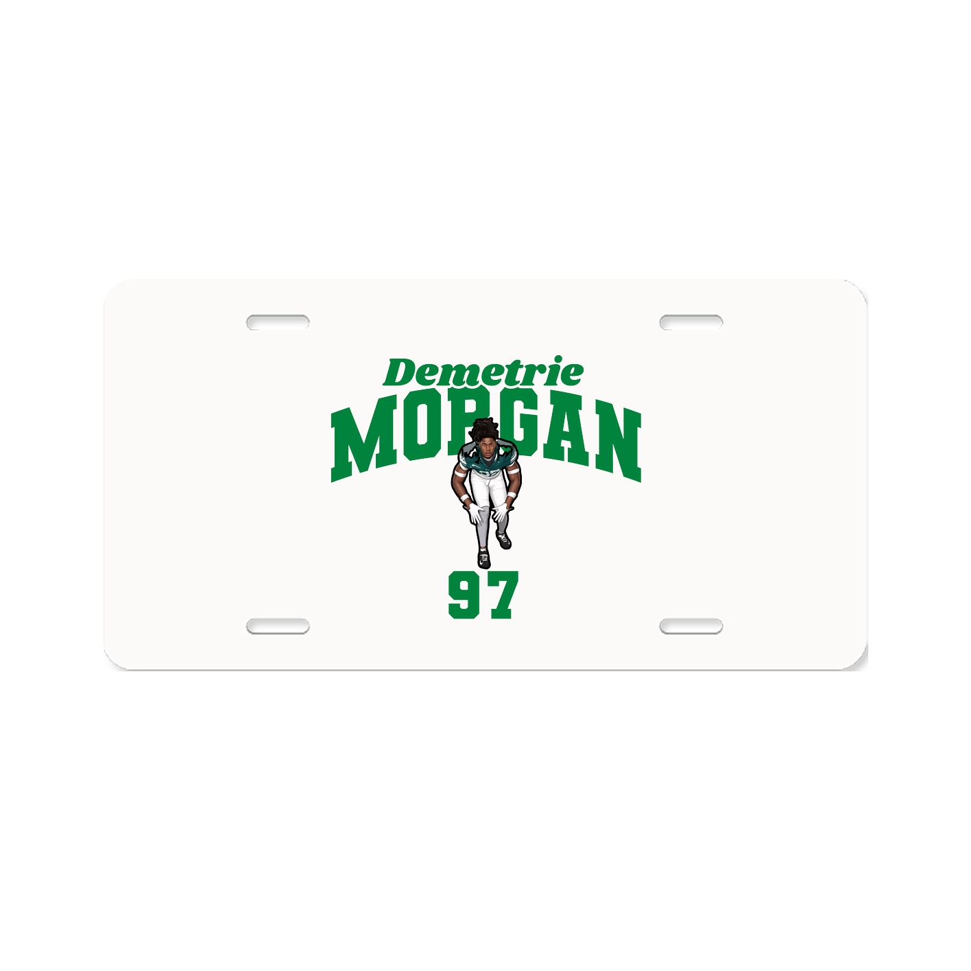 License Plate — Signature Arch in Classic