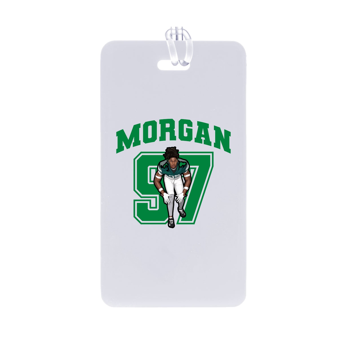 Bag Tag — Number in Classic