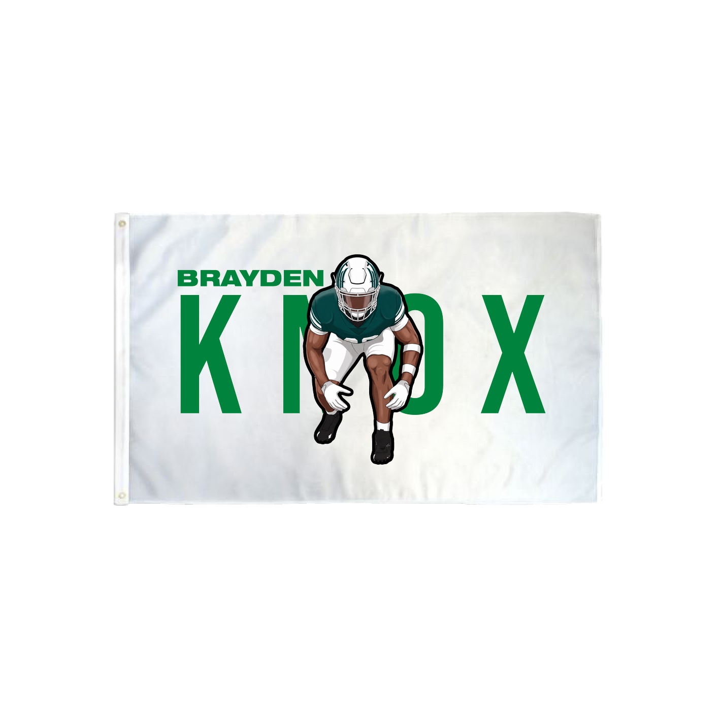 3x5 Flag — Player Name in Classic