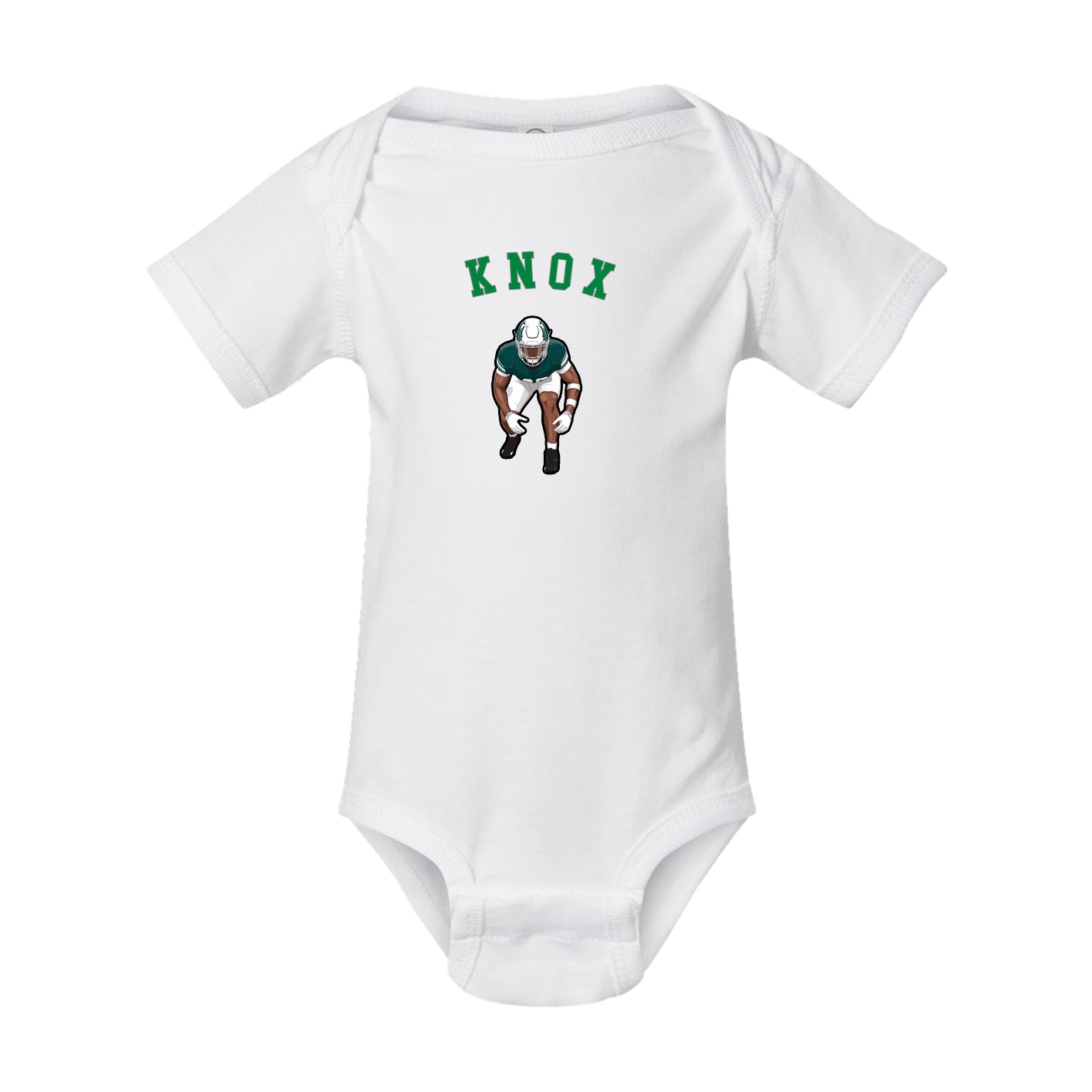 Baby Onesie — Shirsey Arch in White