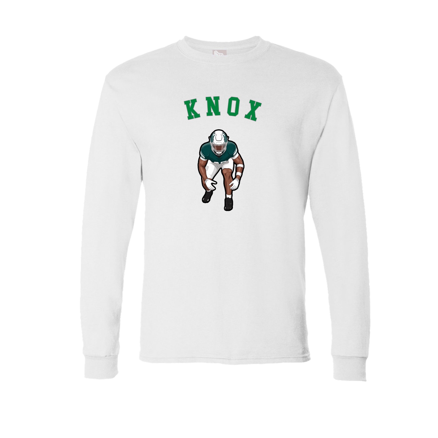 Long Sleeve Tee — Shirsey Arch in White