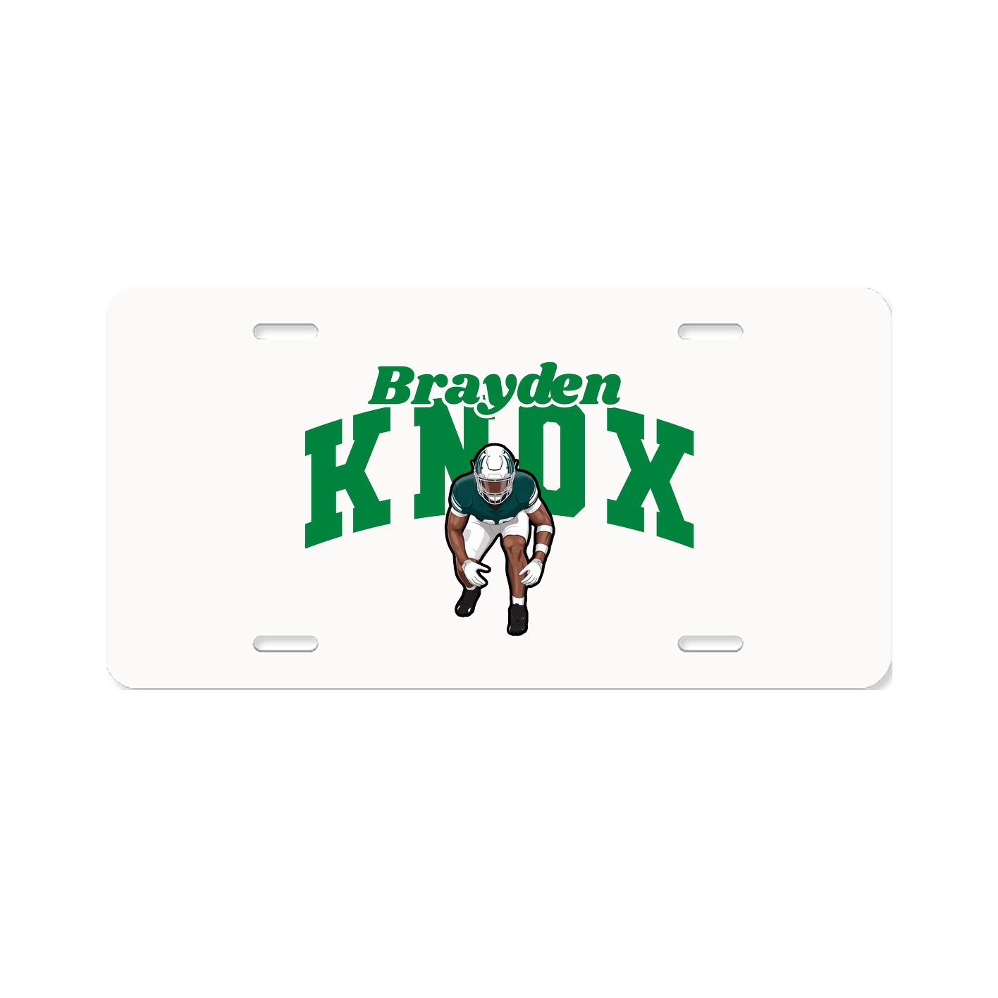License Plate — Signature Arch in Classic