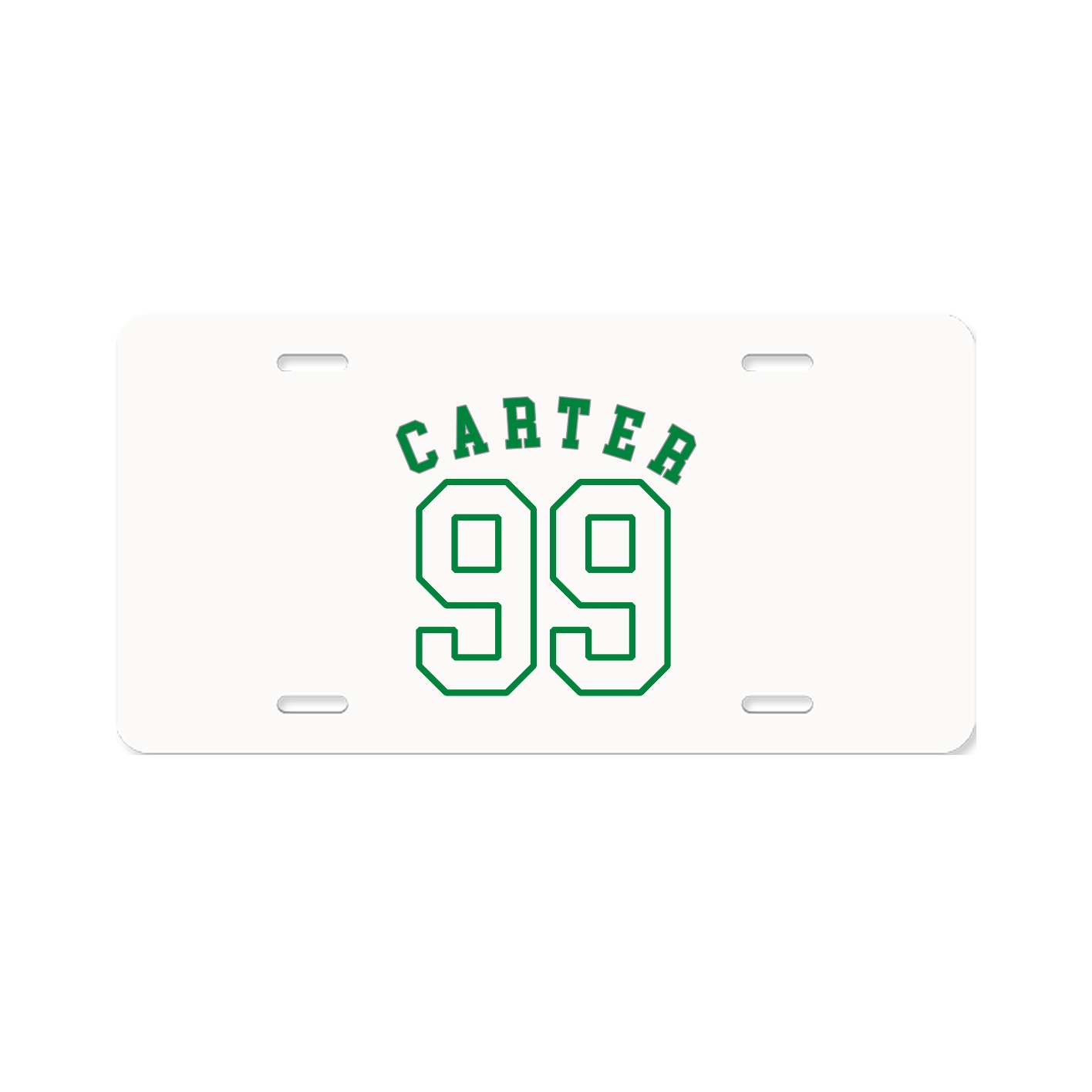 License Plate — Shirsey Arch in Classic