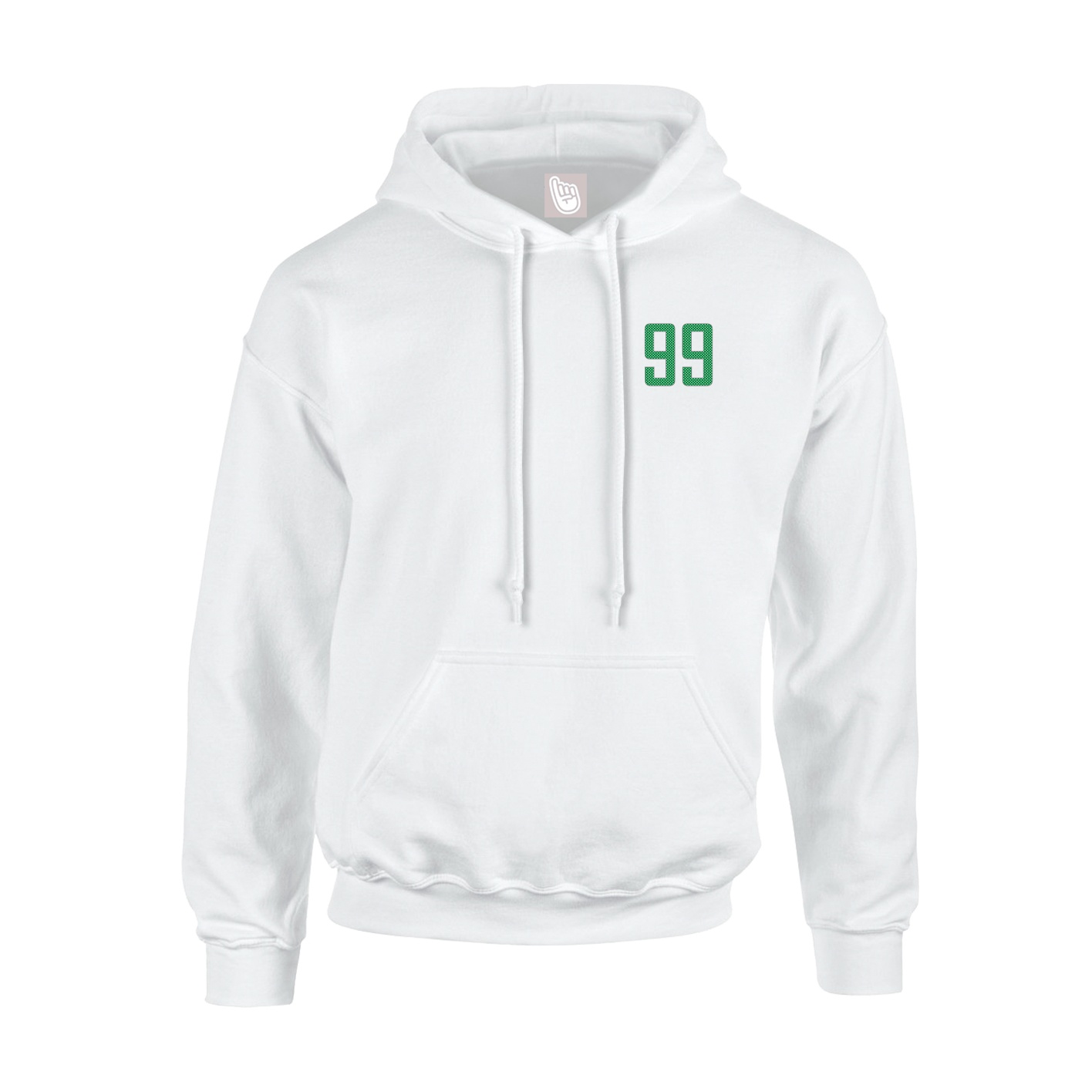 Hoodie — Front Shirsy in White