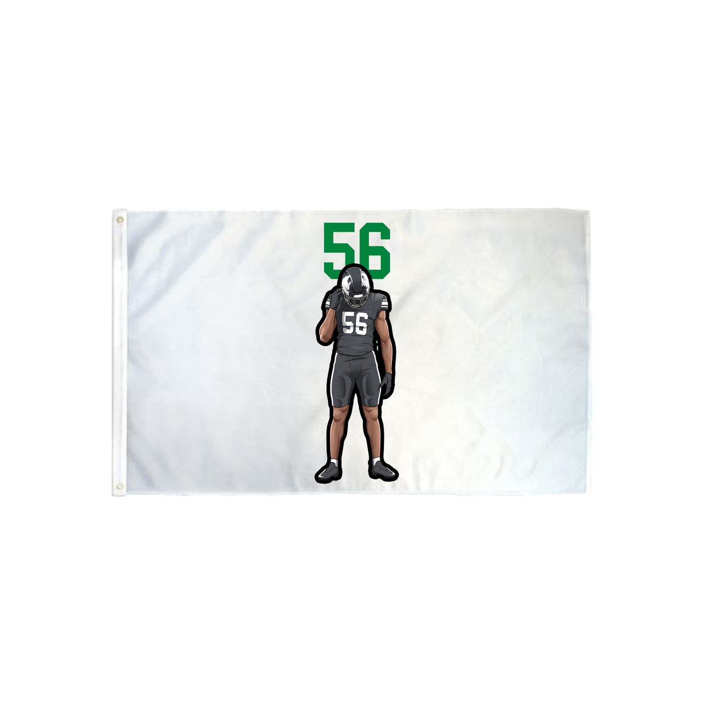 3x5 Flag — Number Top in Classic