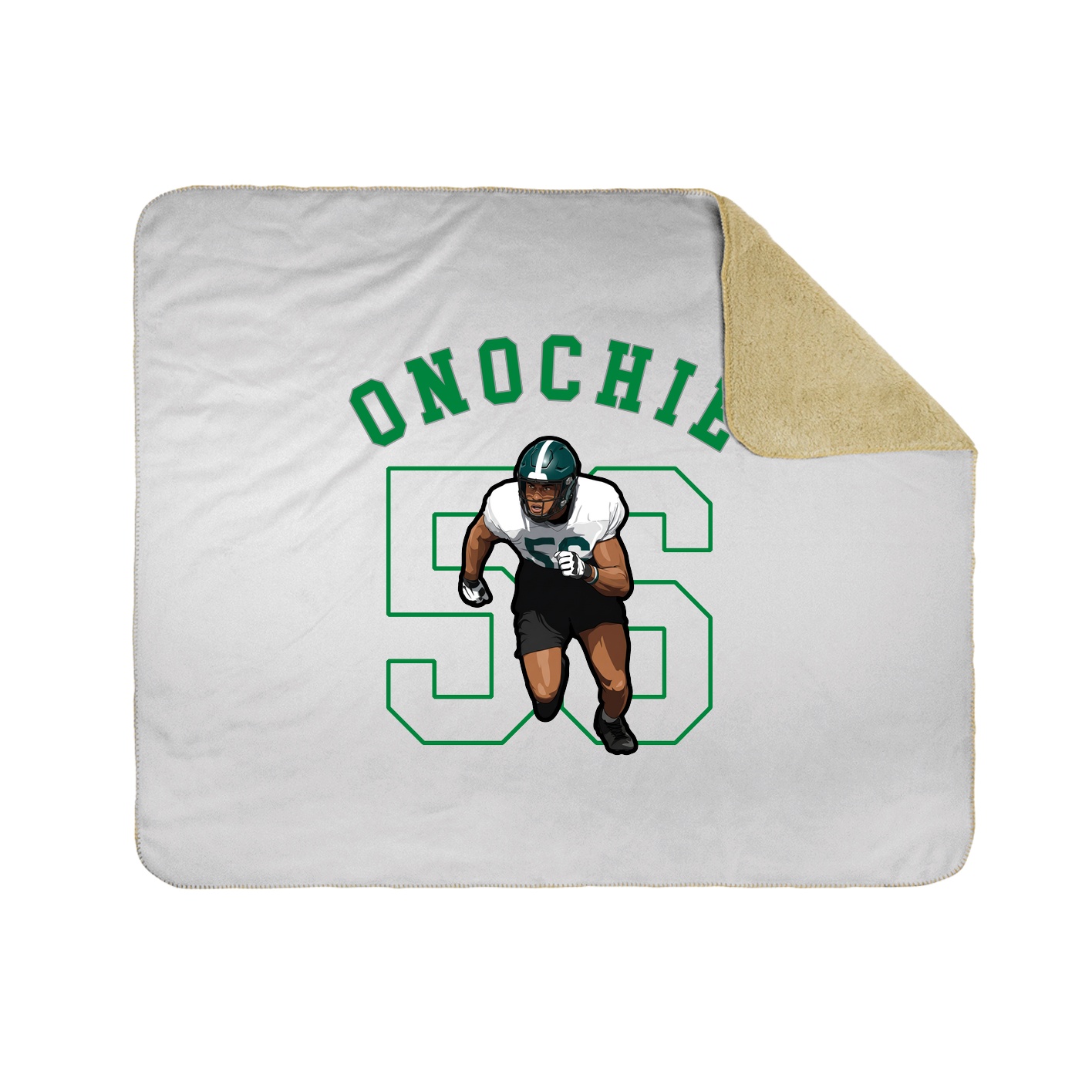 Throw Blanket — Shirsey Arch in White