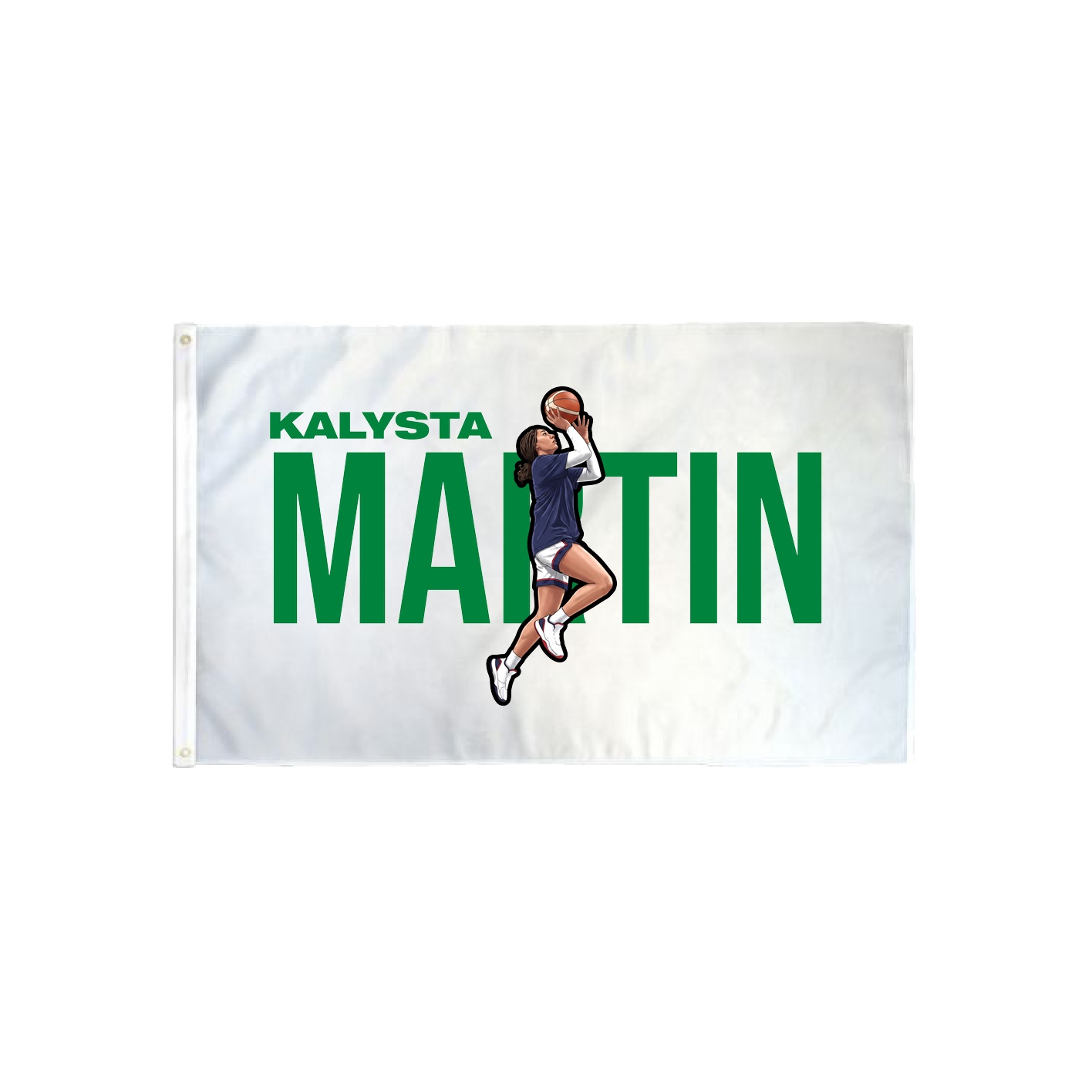 3x5 Flag — Player Name in Classic