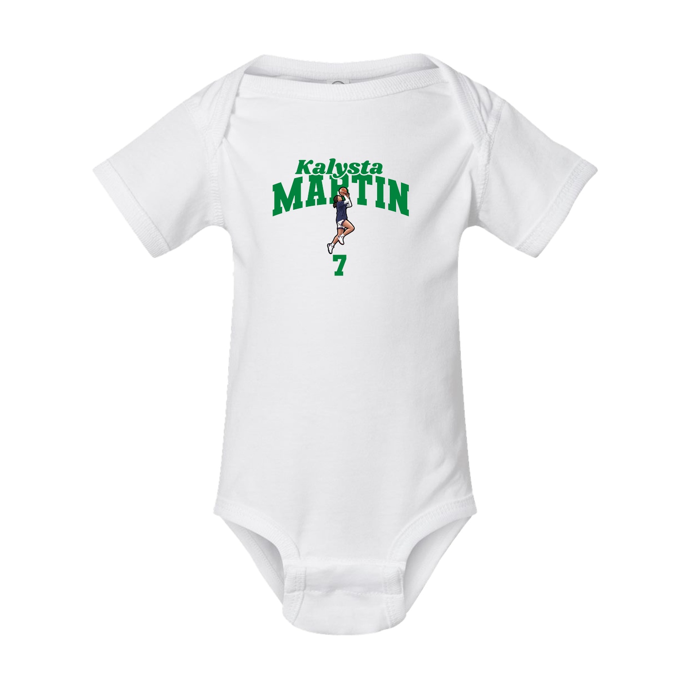 Baby Onesie — Signature Arch in White
