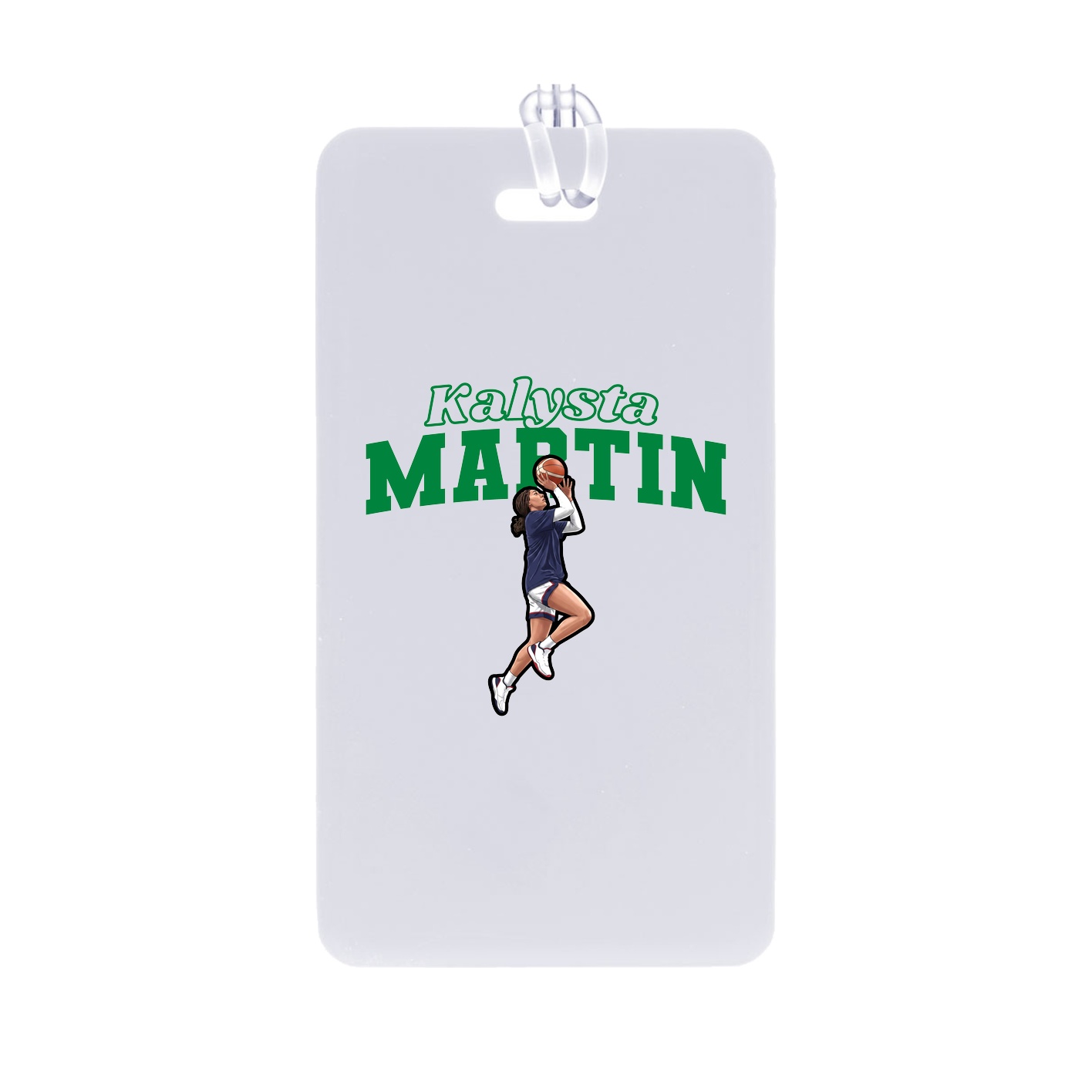 Bag Tag — Name Arch in Classic