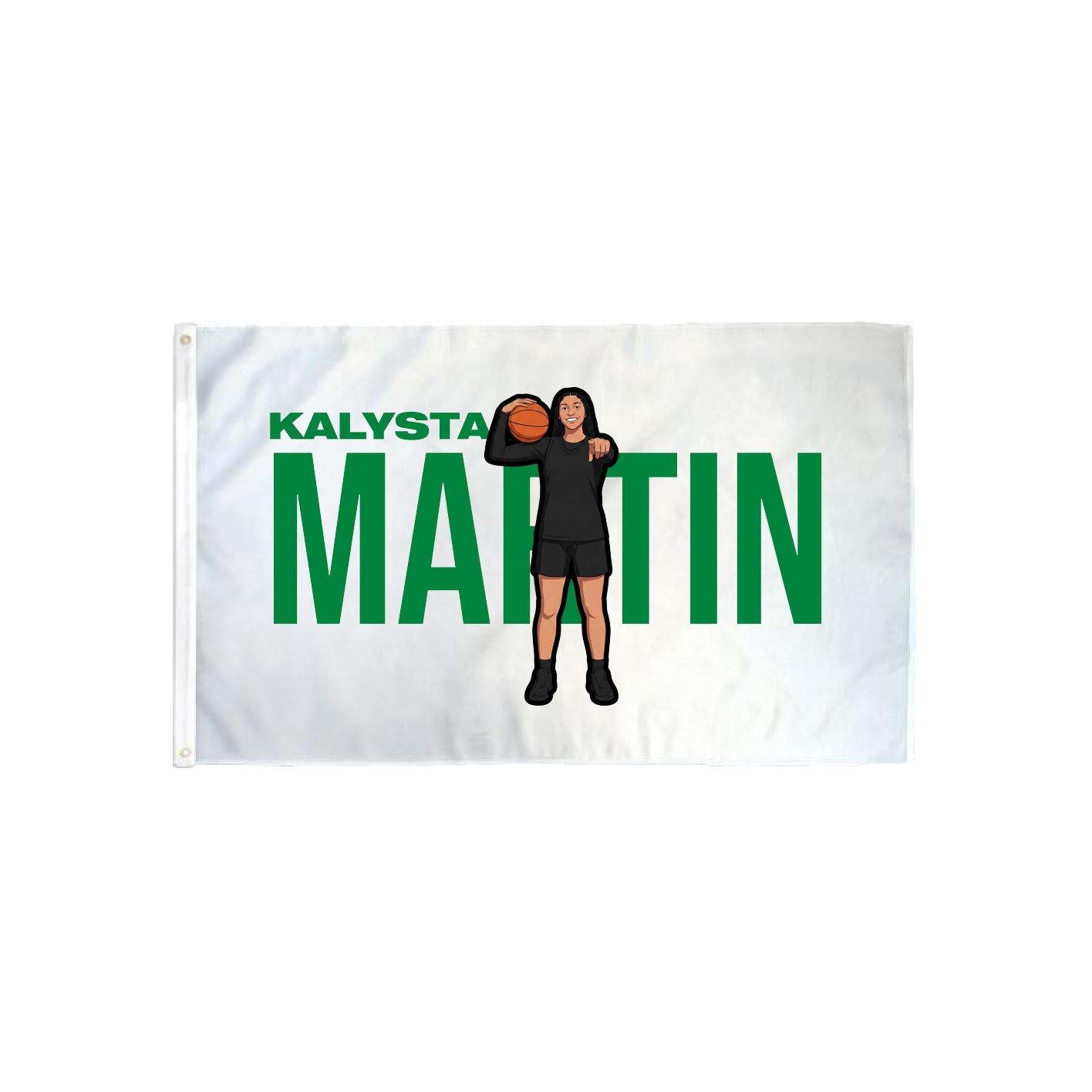 3x5 Flag — Player Name in Classic