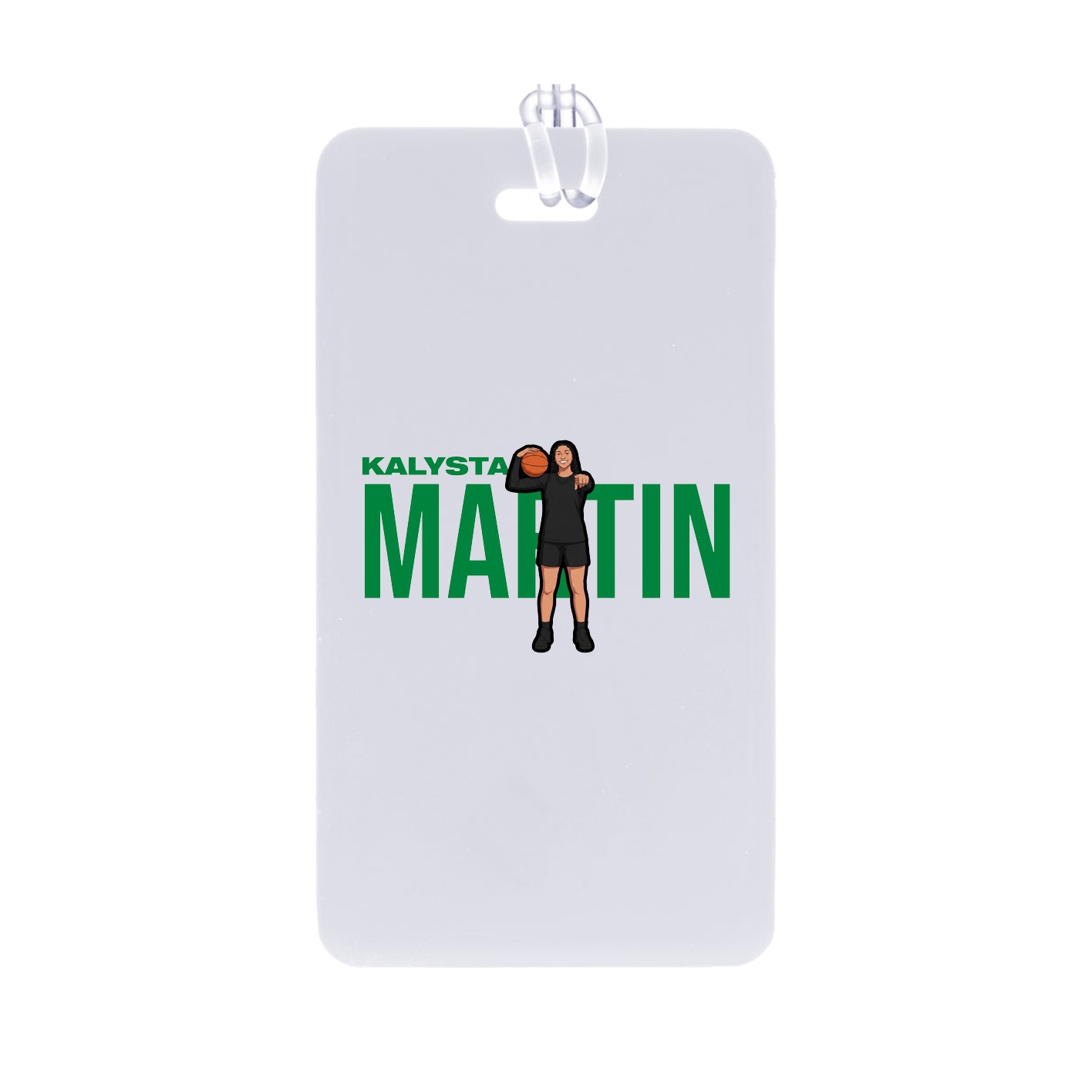 Bag Tag — Player Name in Classic