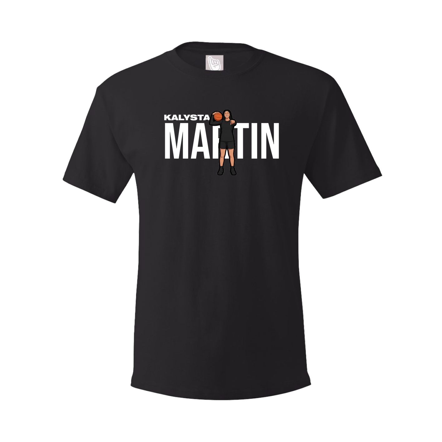 Tee — Player Name in Black
