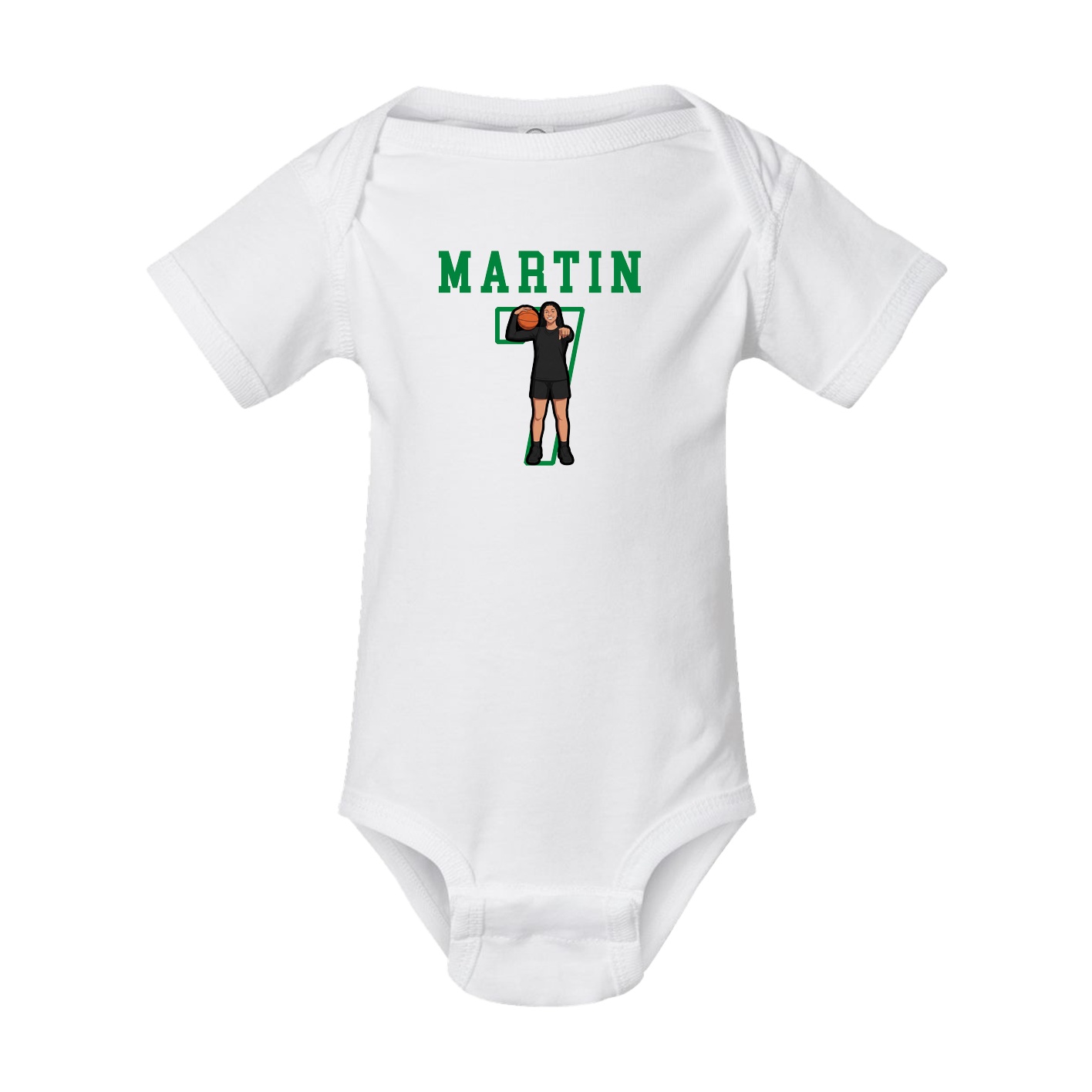 Baby Onesie — Shirsey in White