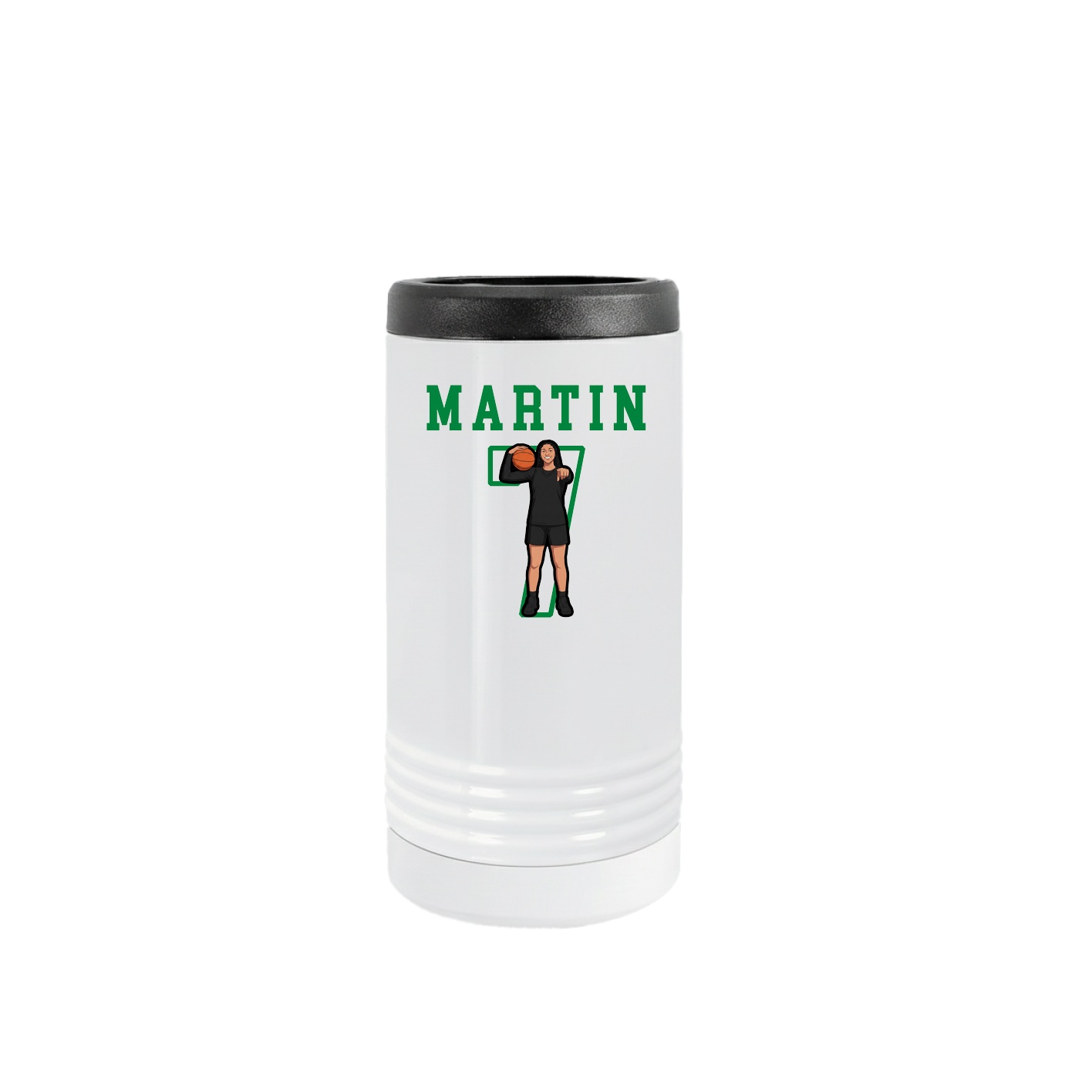 Slim Beverage Holder — Shirsey in White