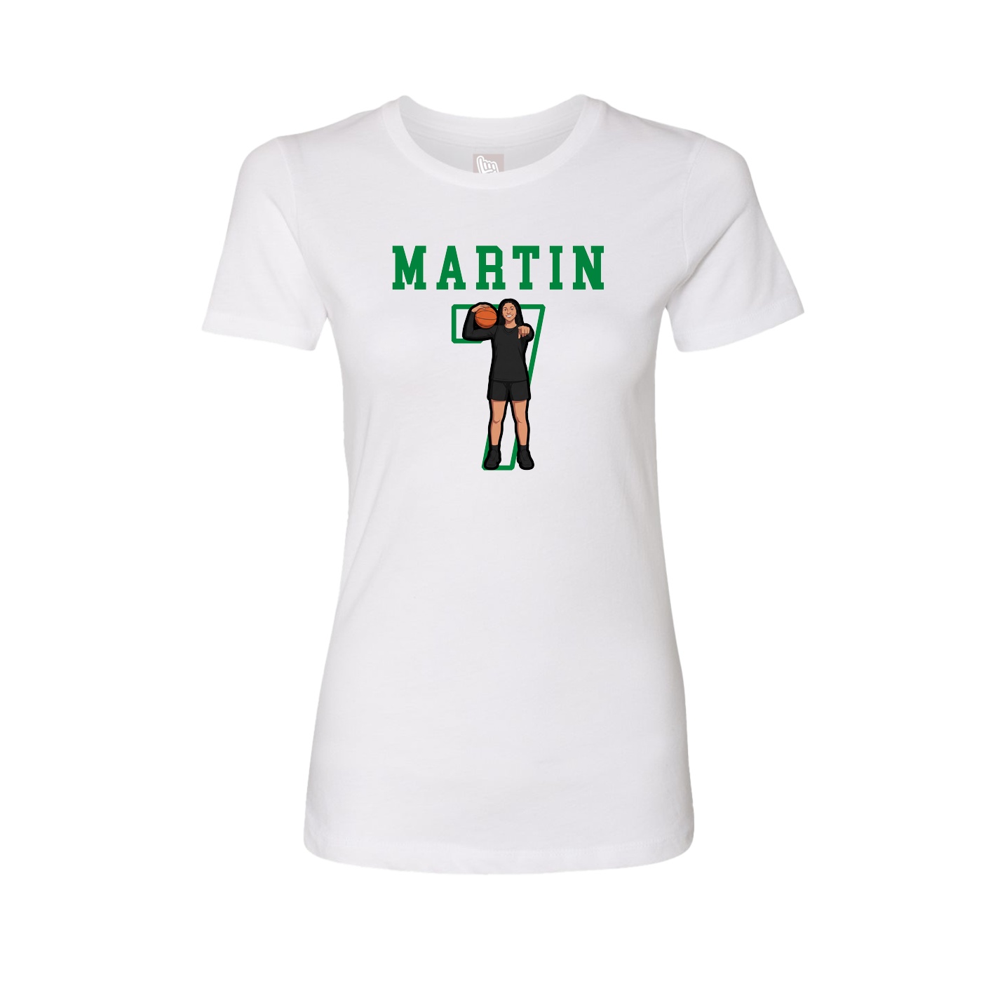 Fitted Women's Tee — Shirsey in White