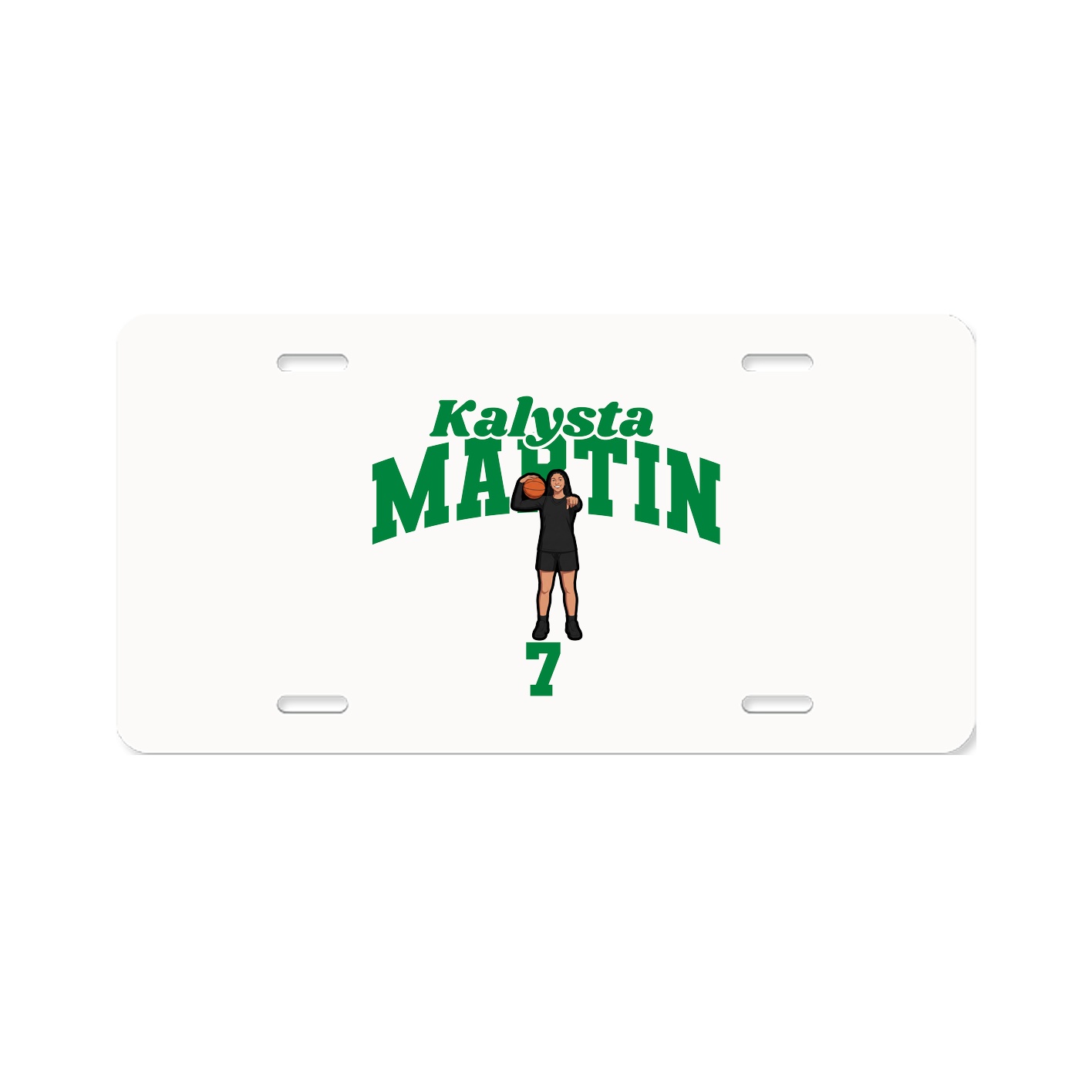 License Plate — Signature Arch in Classic