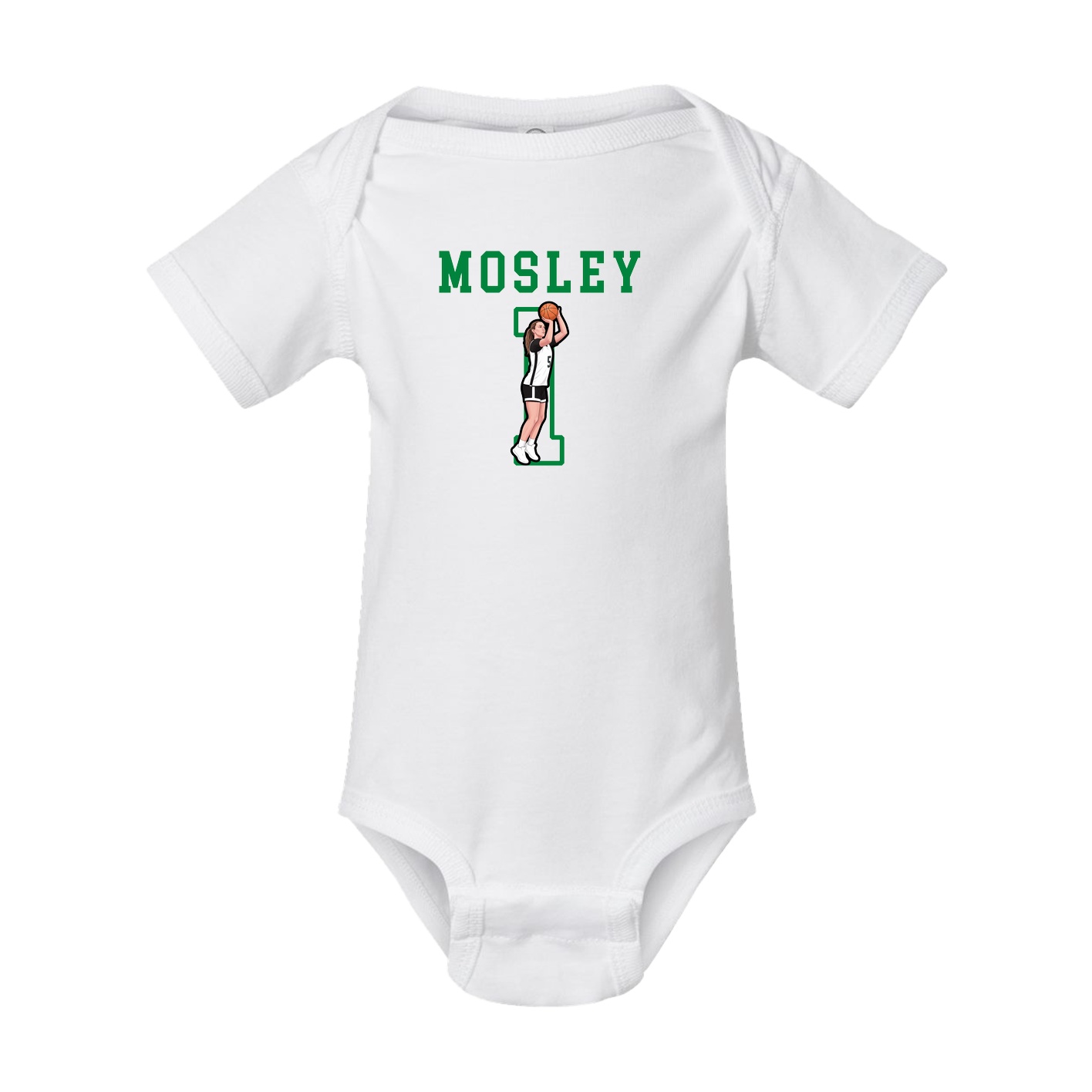 Baby Onesie — Shirsey in White