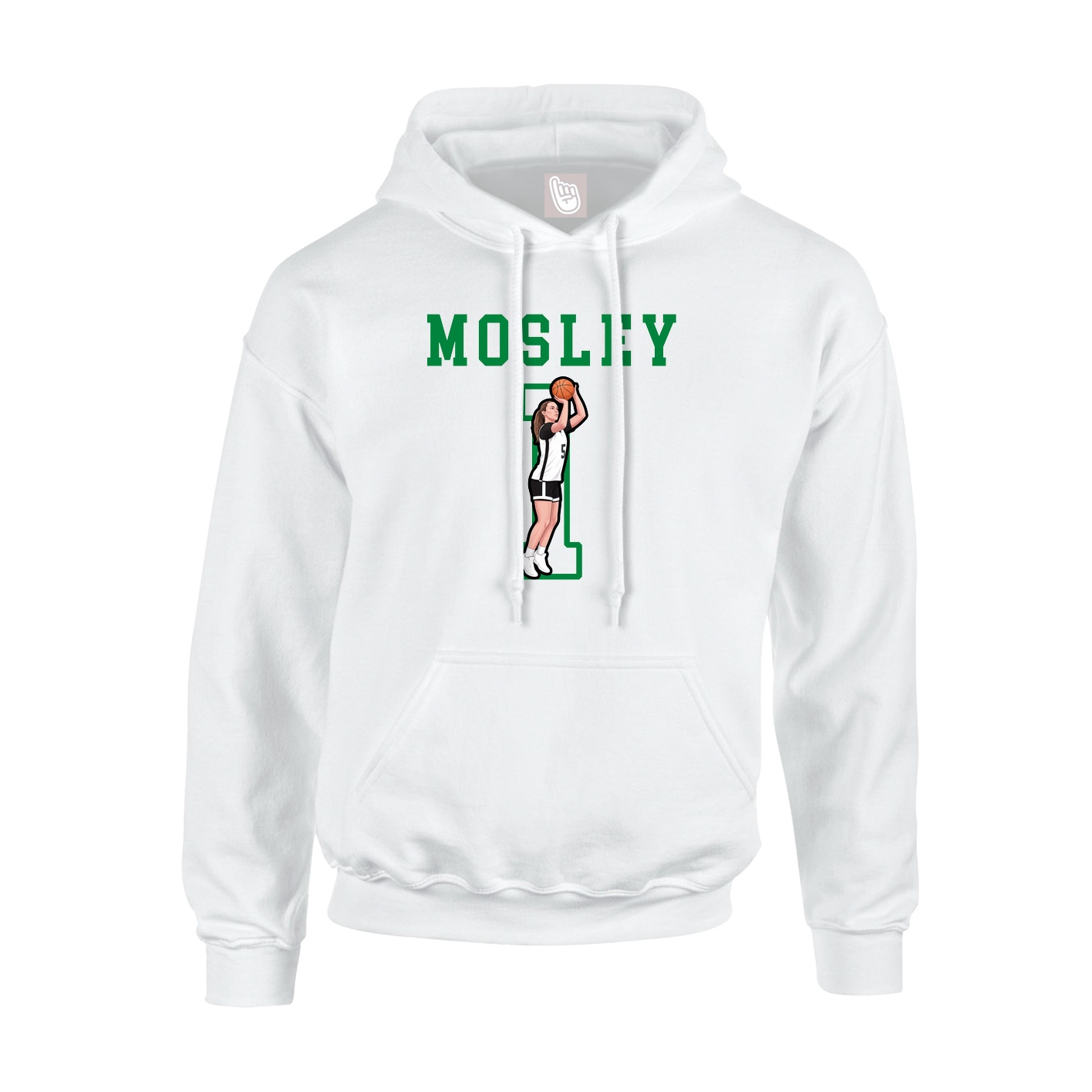 Youth Hoodie — Shirsey in White