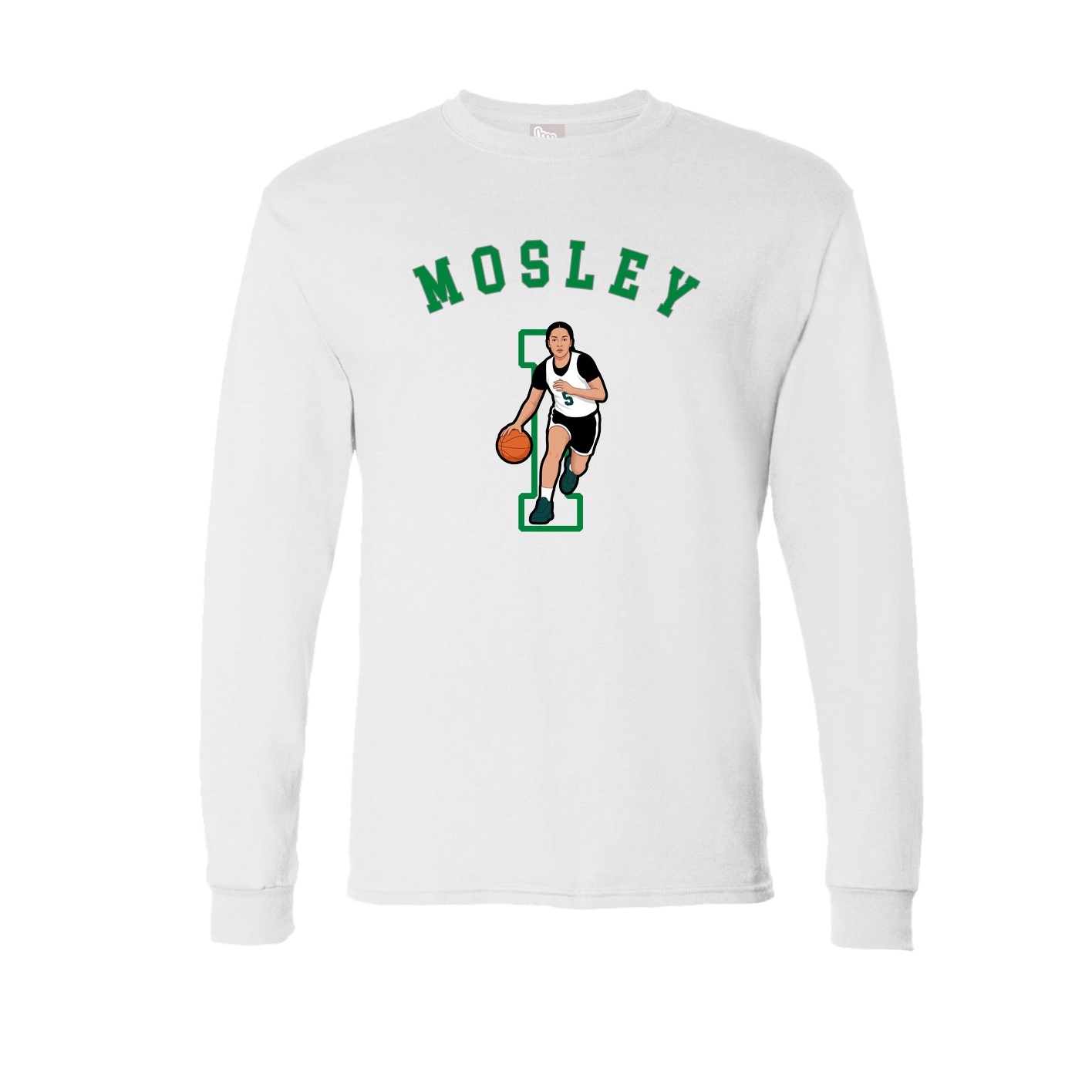 Long Sleeve Tee — Shirsey Arch in White