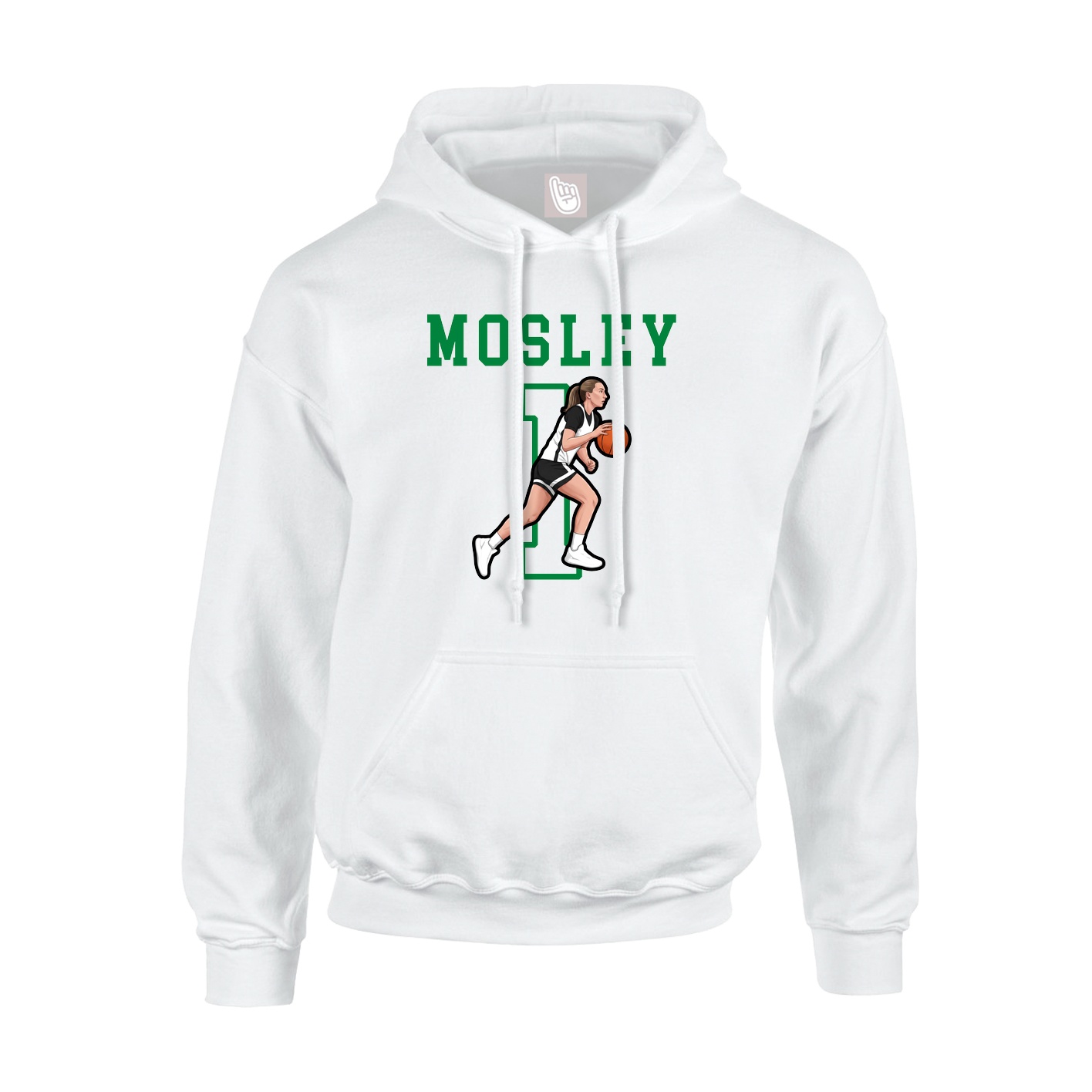 Hoodie — Shirsey in White