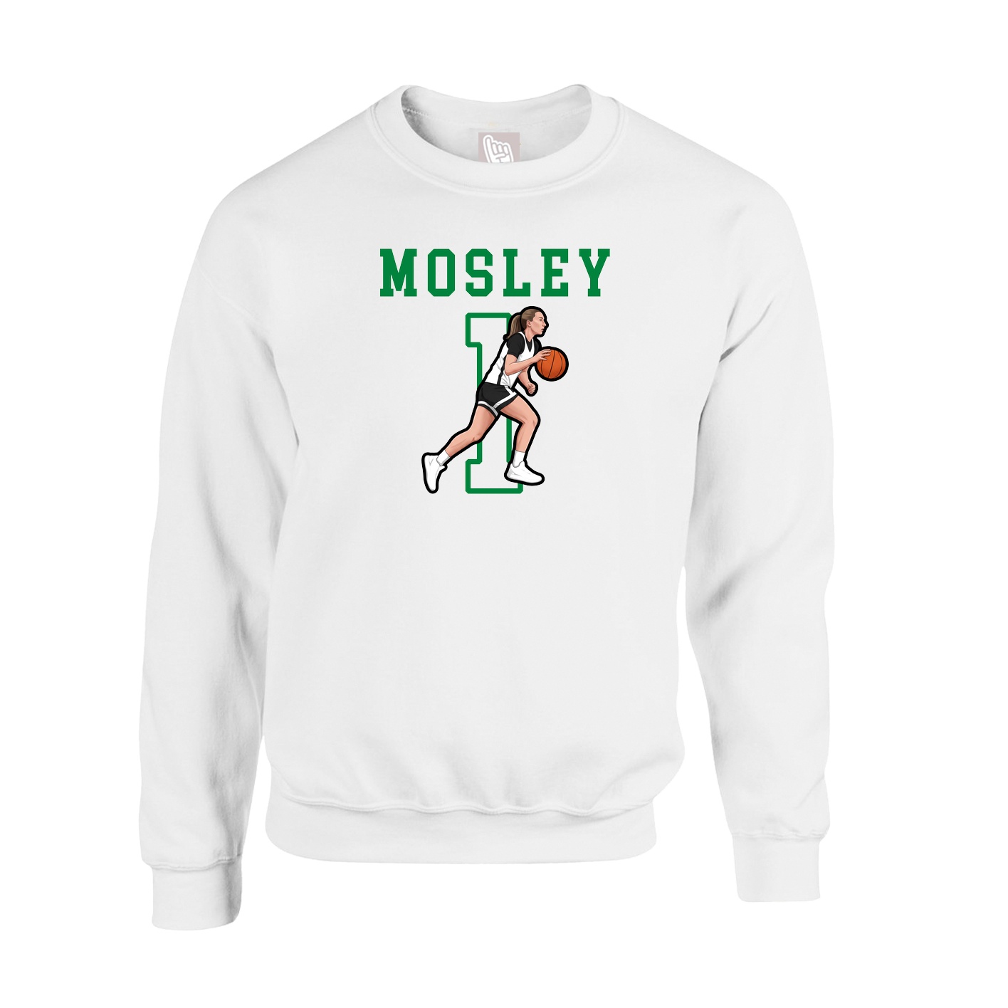 Fleece Crew — Shirsey in White