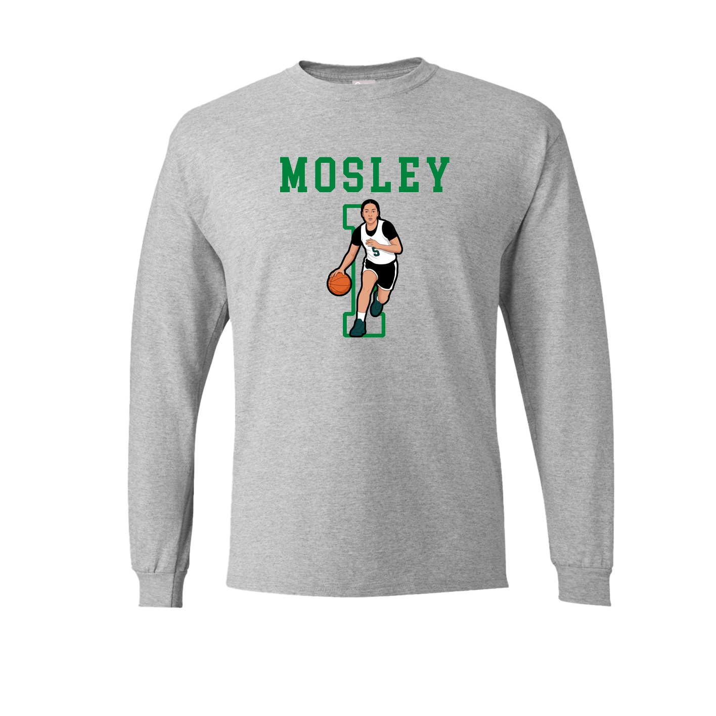 Long Sleeve Tee — Shirsey in Grey