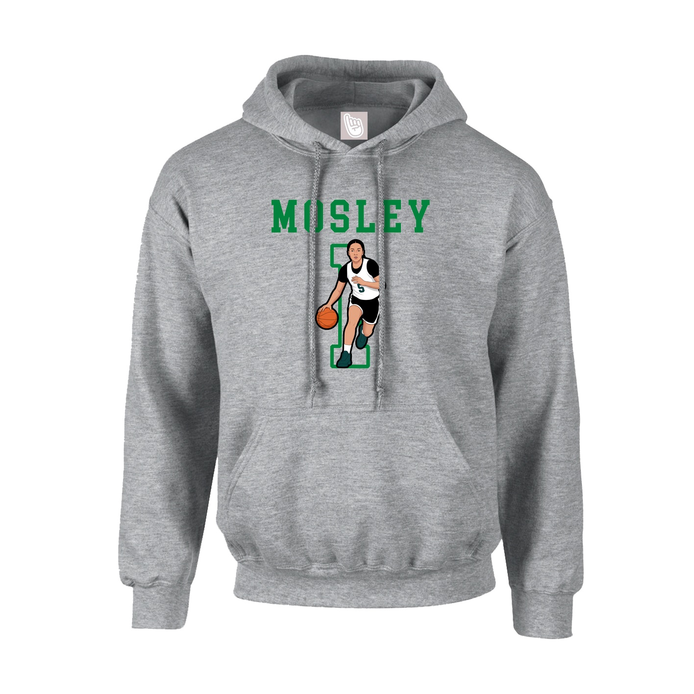 Hoodie — Shirsey in Grey