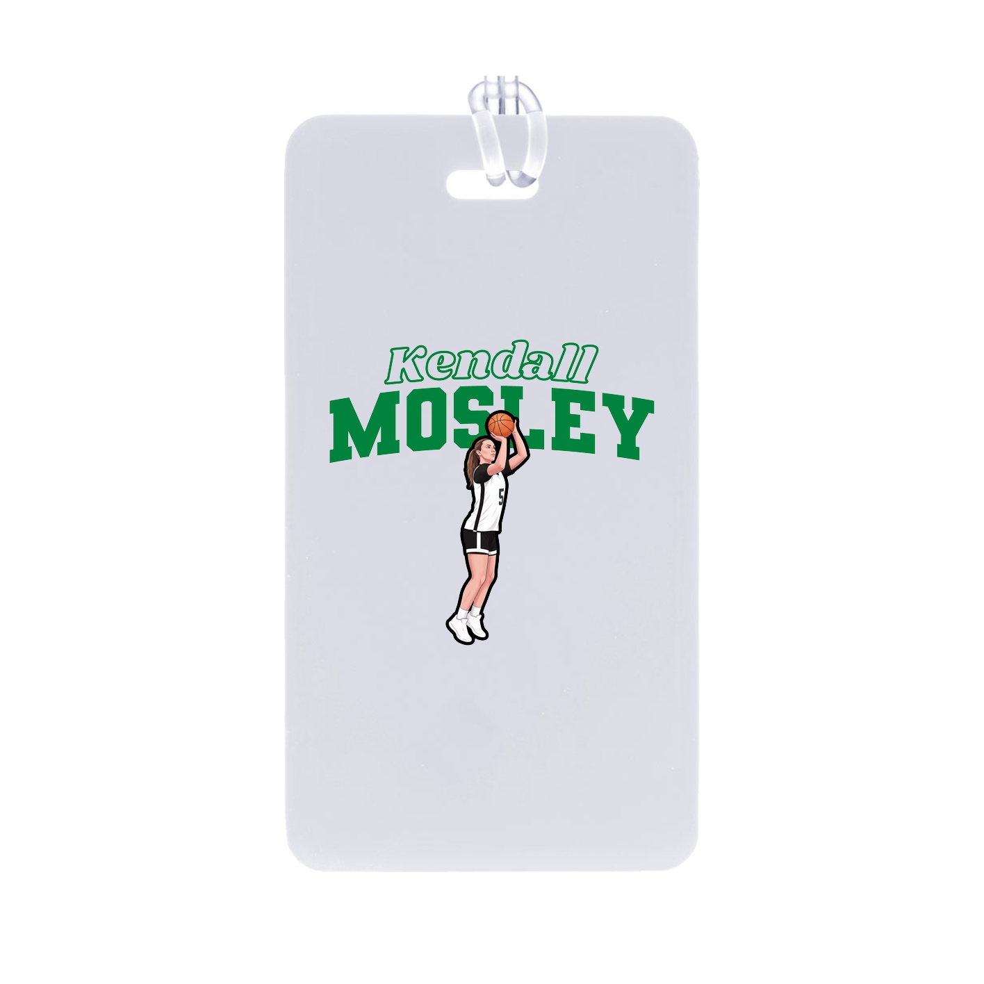 Bag Tag — Name Arch in Classic